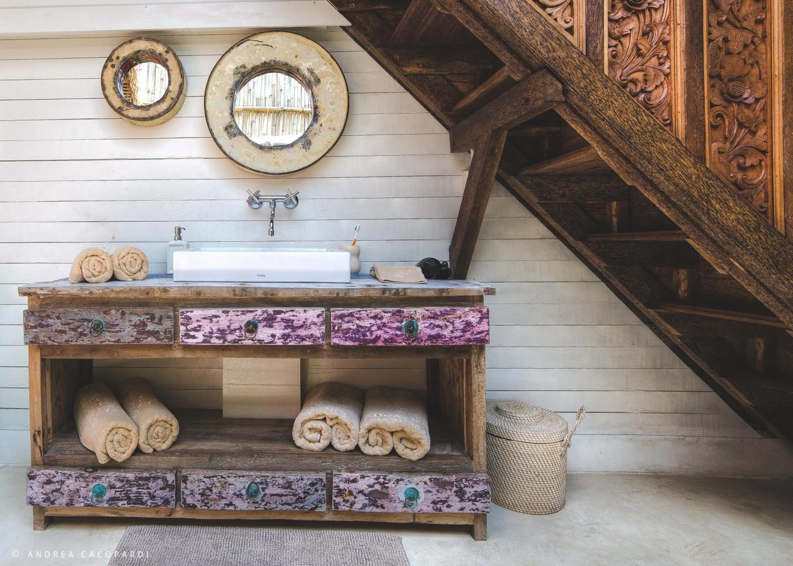 Bathroom in Sandat Glamping Tents