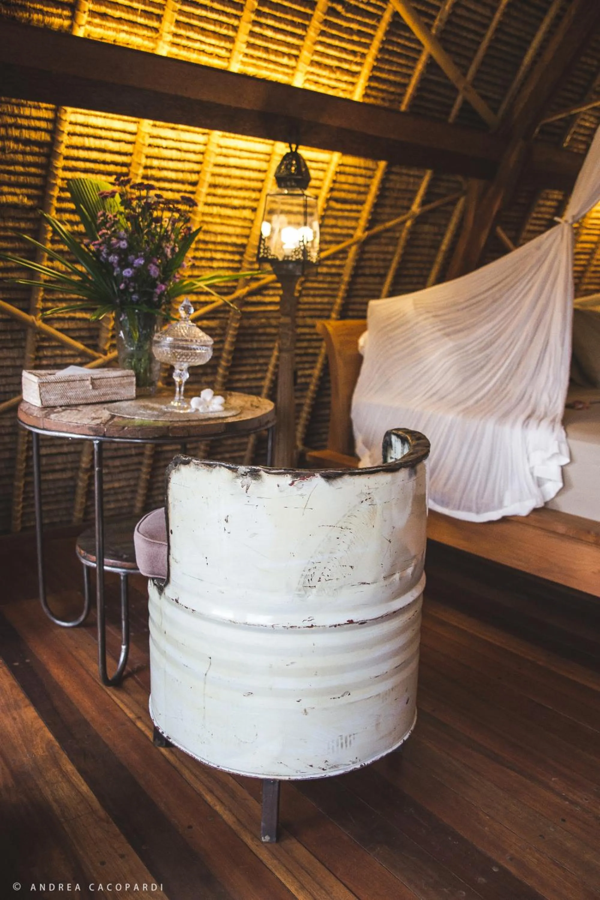 Bed in Sandat Glamping Tents