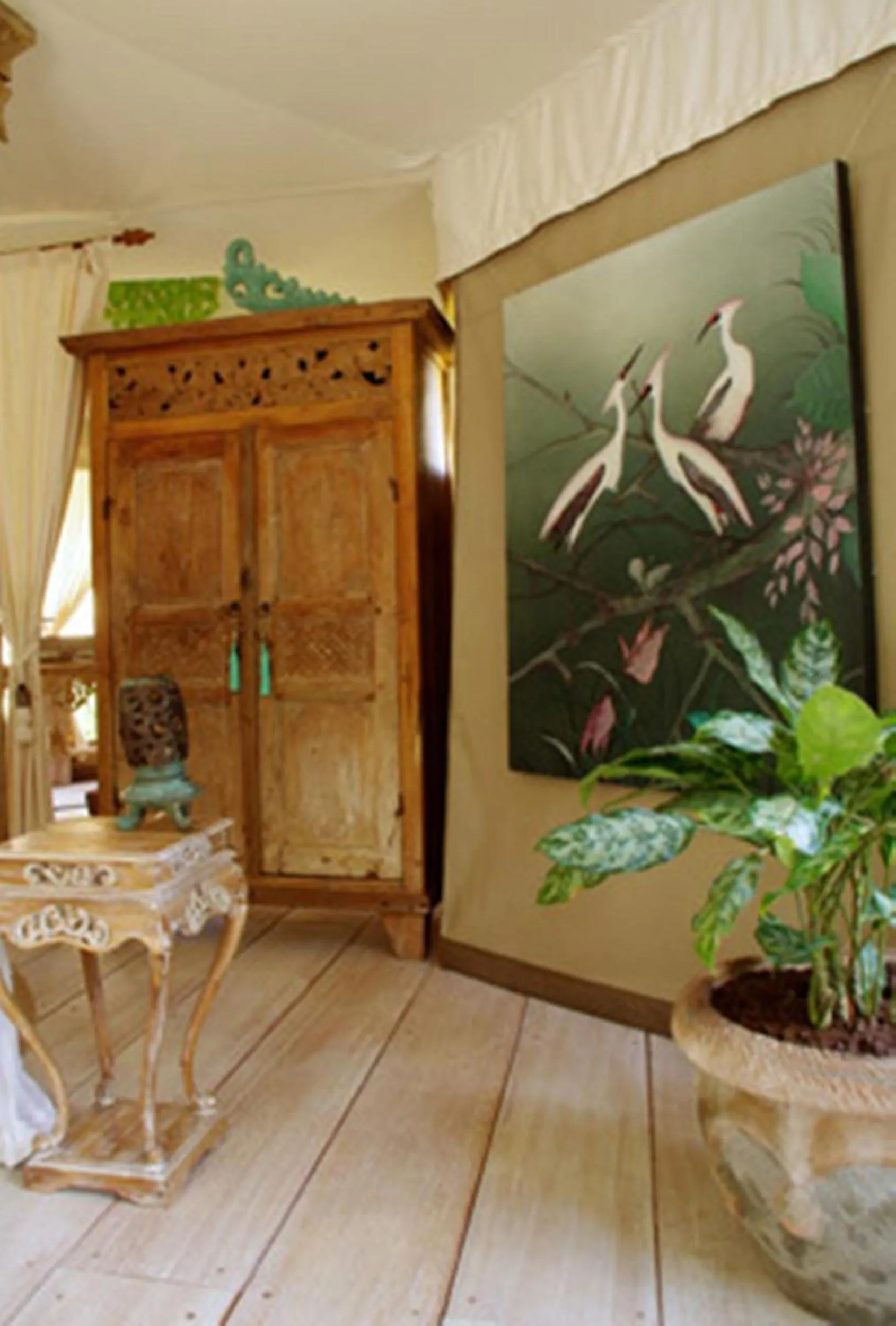 Decorative detail in Sandat Glamping Tents