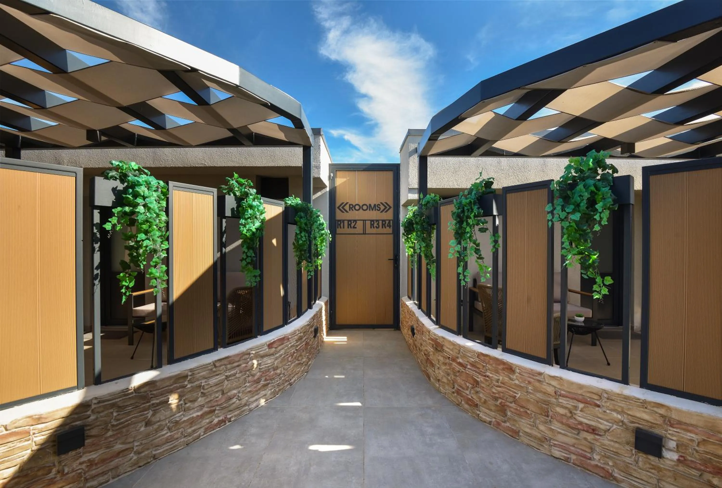 Balcony/Terrace in CORYLUS Luxury Rooms & Suites