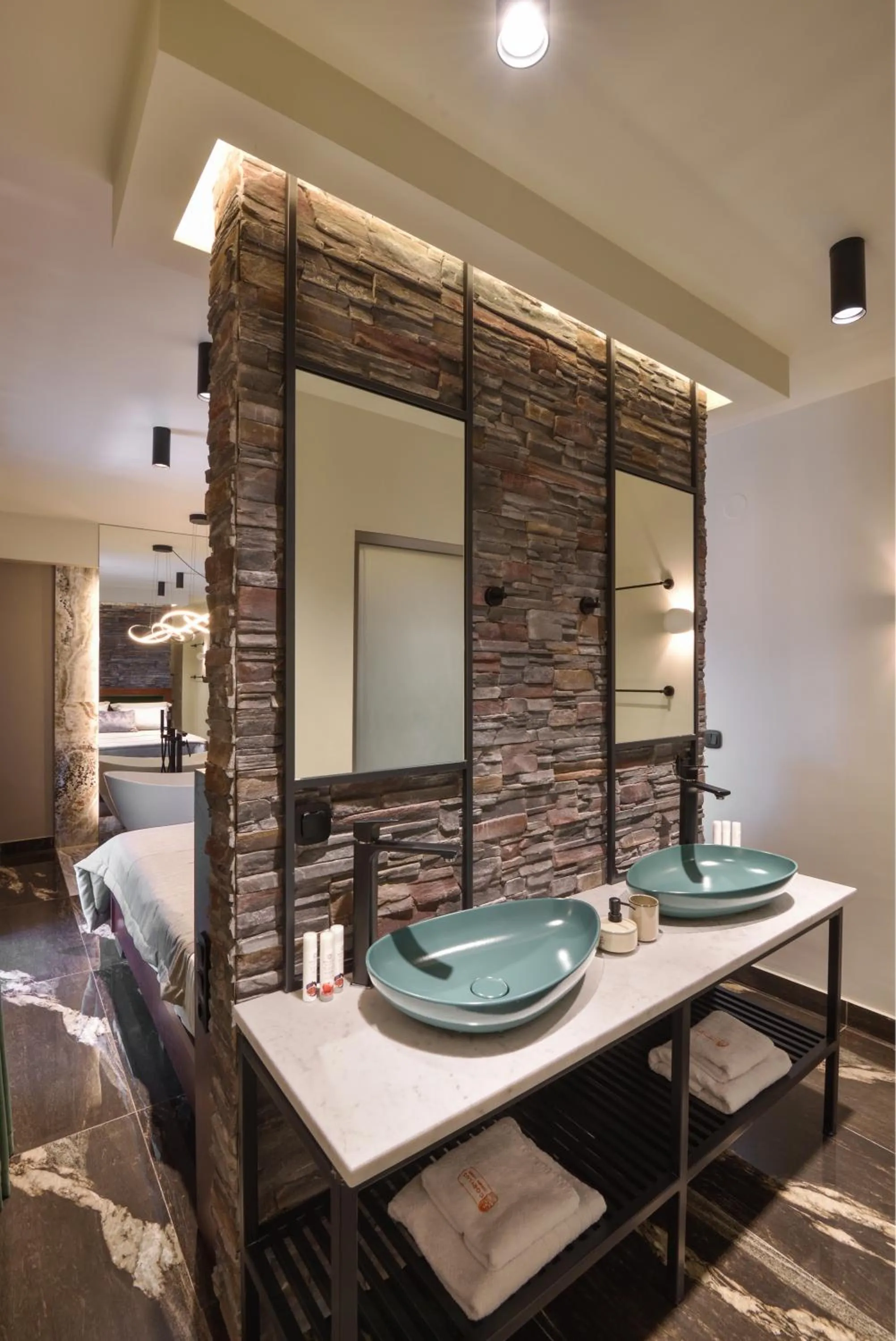 Bathroom in CORYLUS Luxury Rooms & Suites