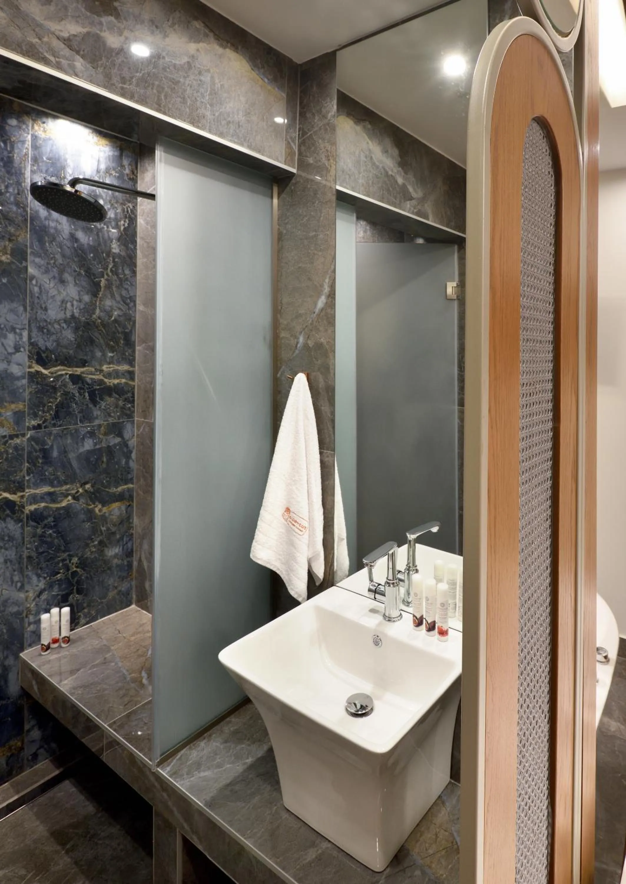 Bathroom in CORYLUS Luxury Rooms & Suites