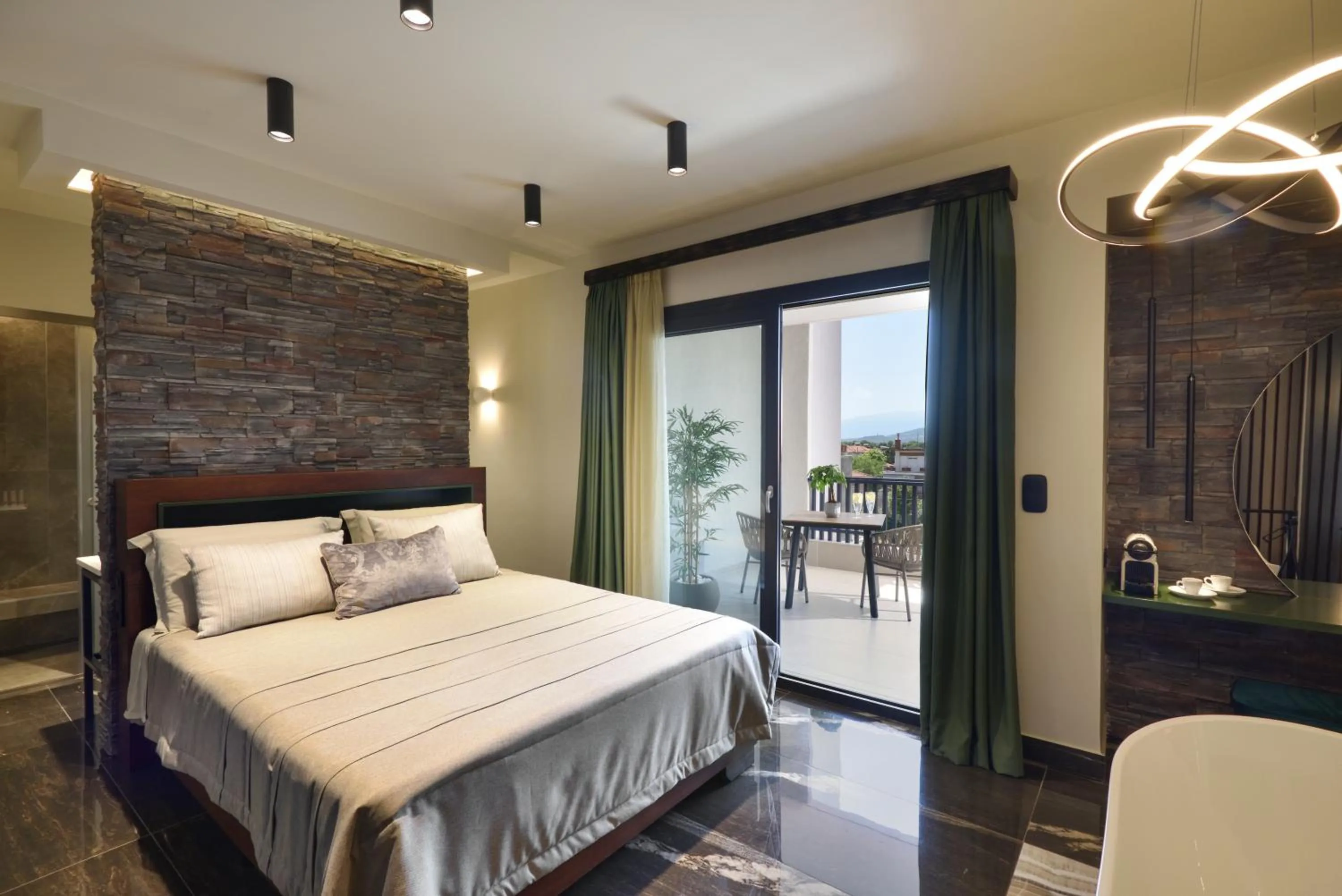 Photo of the whole room, Bed in CORYLUS Luxury Rooms & Suites