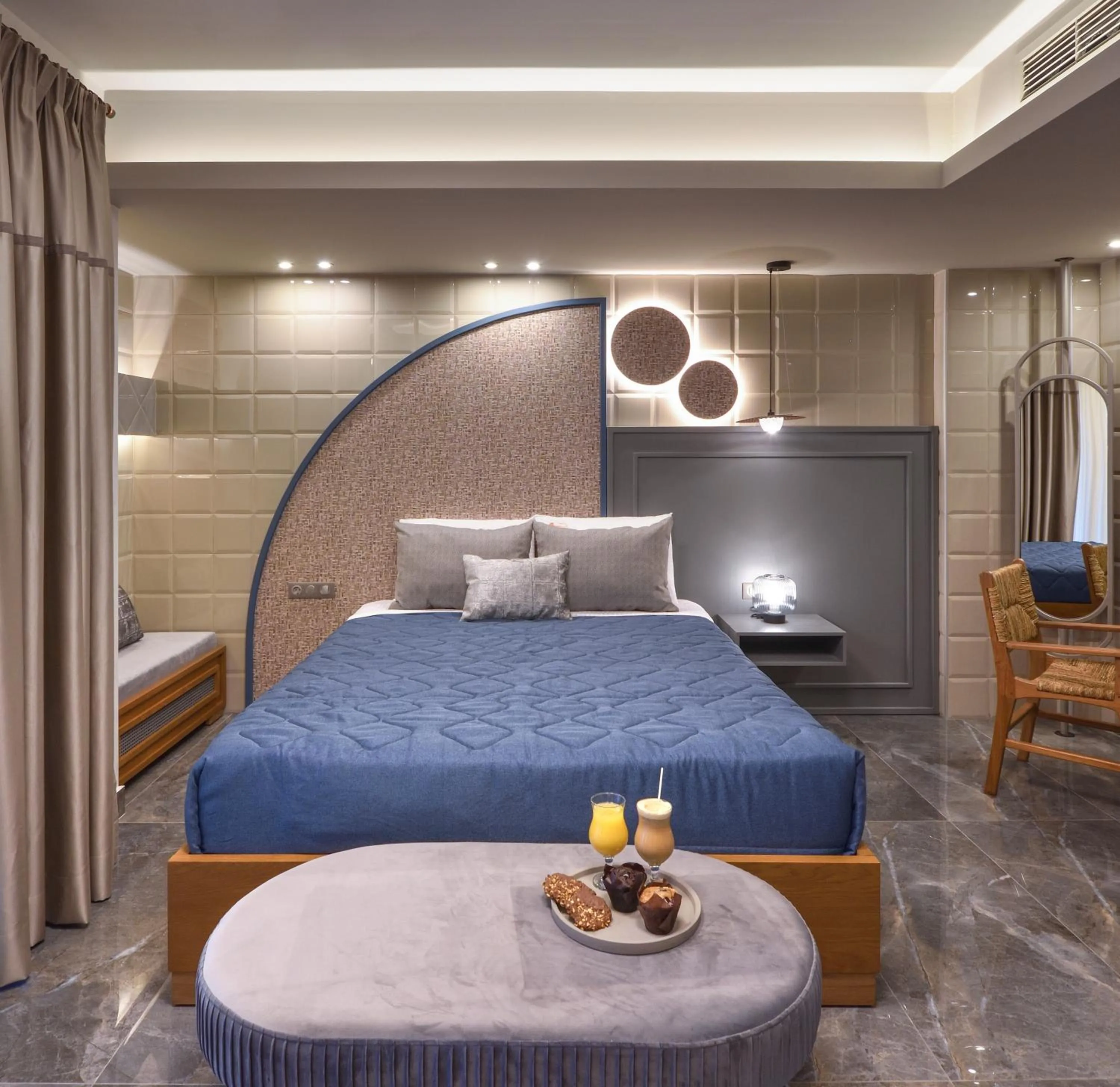 Bedroom, Bed in CORYLUS Luxury Rooms & Suites