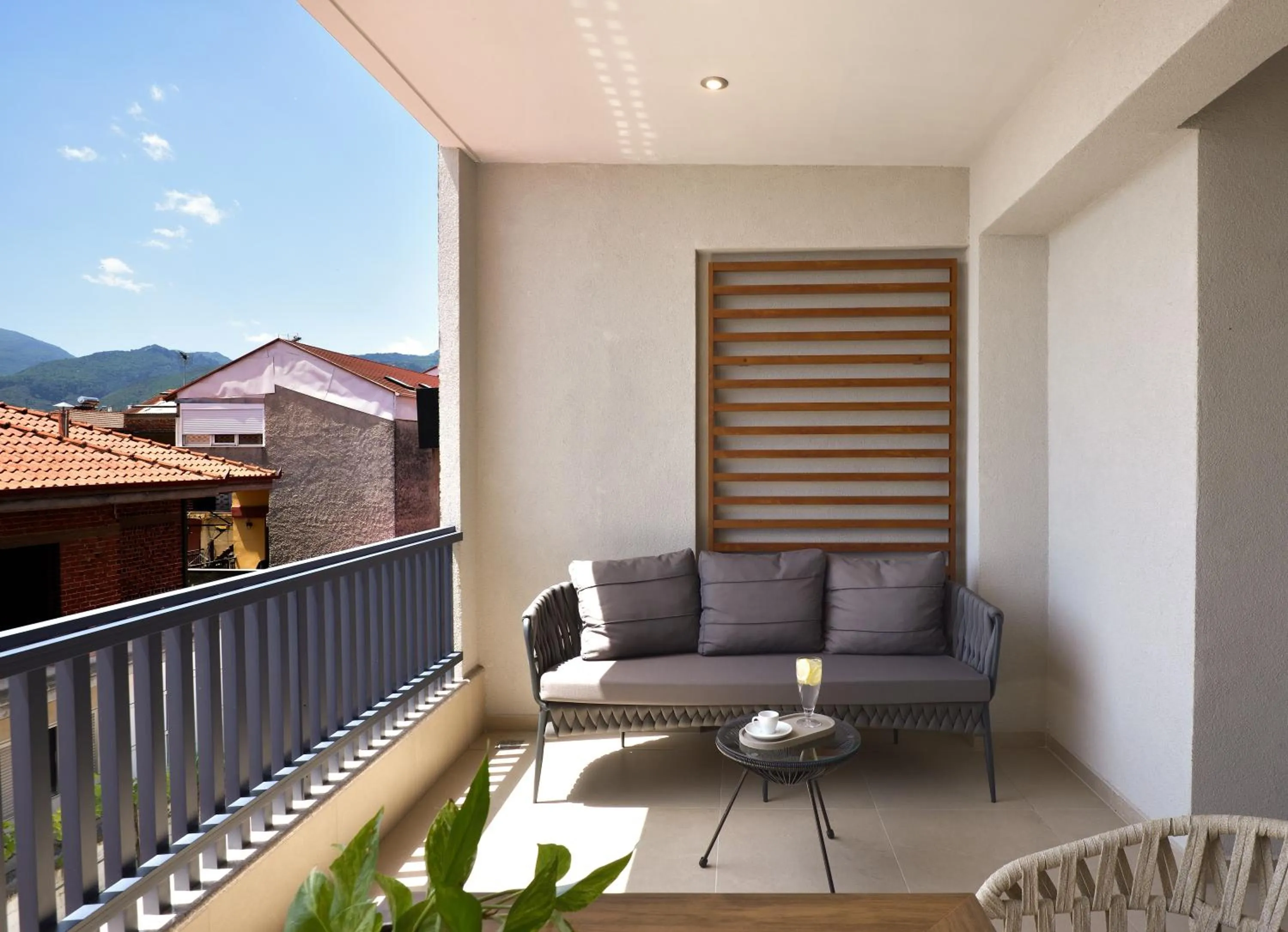 Balcony/Terrace in CORYLUS Luxury Rooms & Suites
