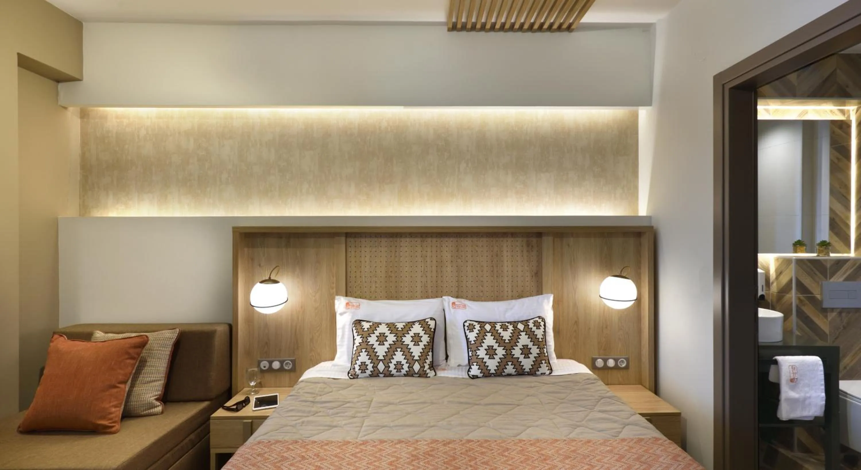 Photo of the whole room, Bed in CORYLUS Luxury Rooms & Suites