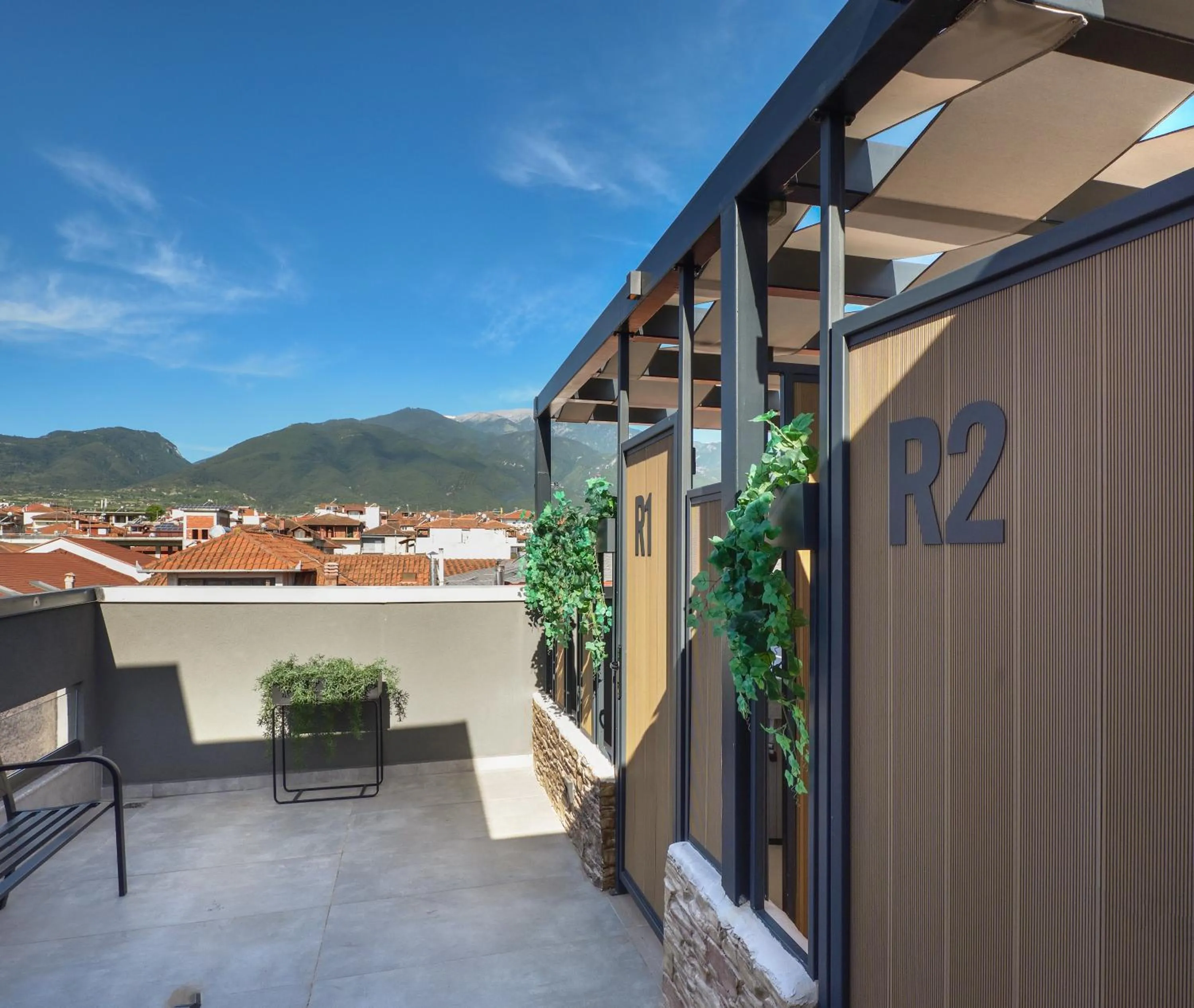 Balcony/Terrace in CORYLUS Luxury Rooms & Suites