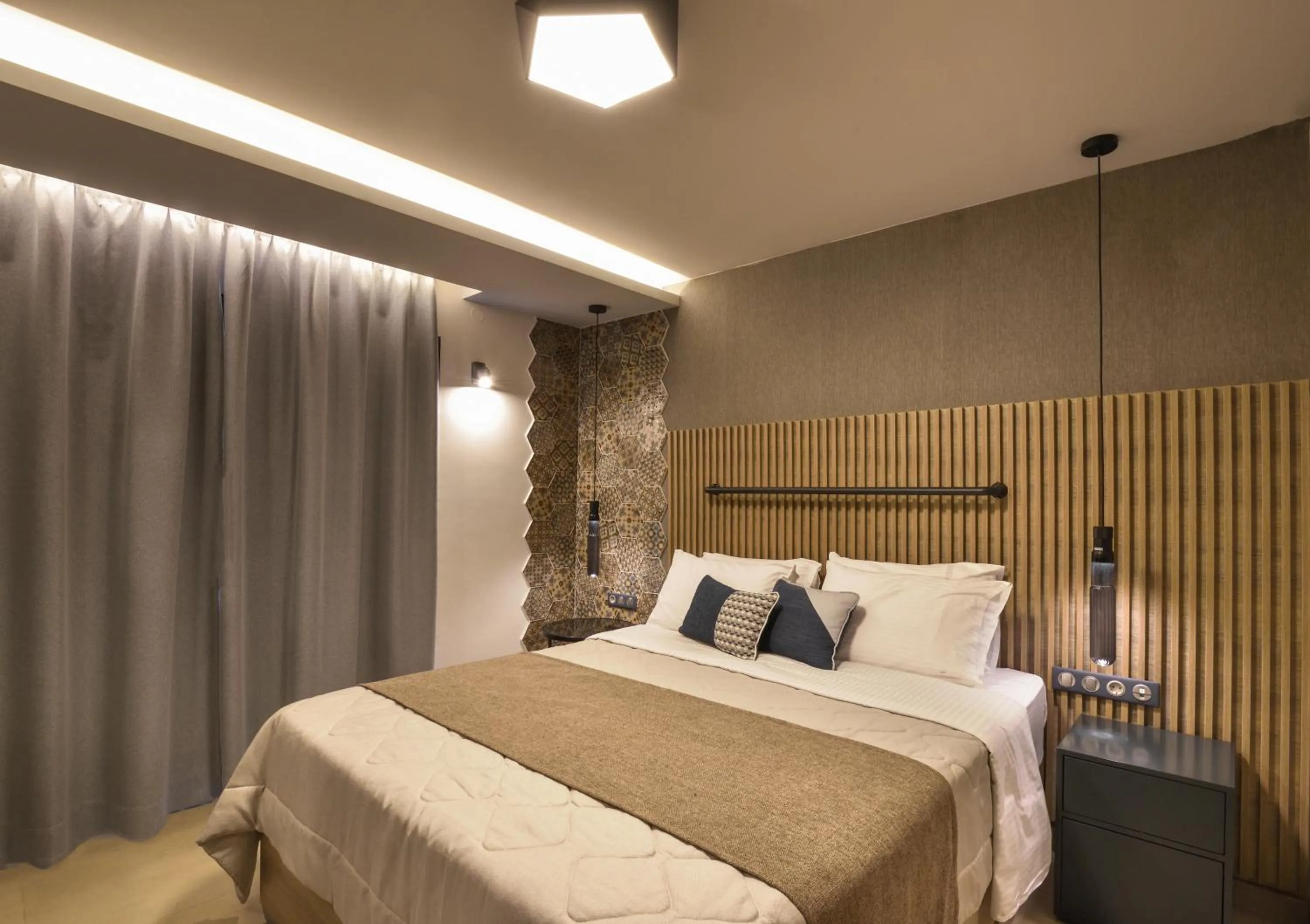 Photo of the whole room, Bed in CORYLUS Luxury Rooms & Suites