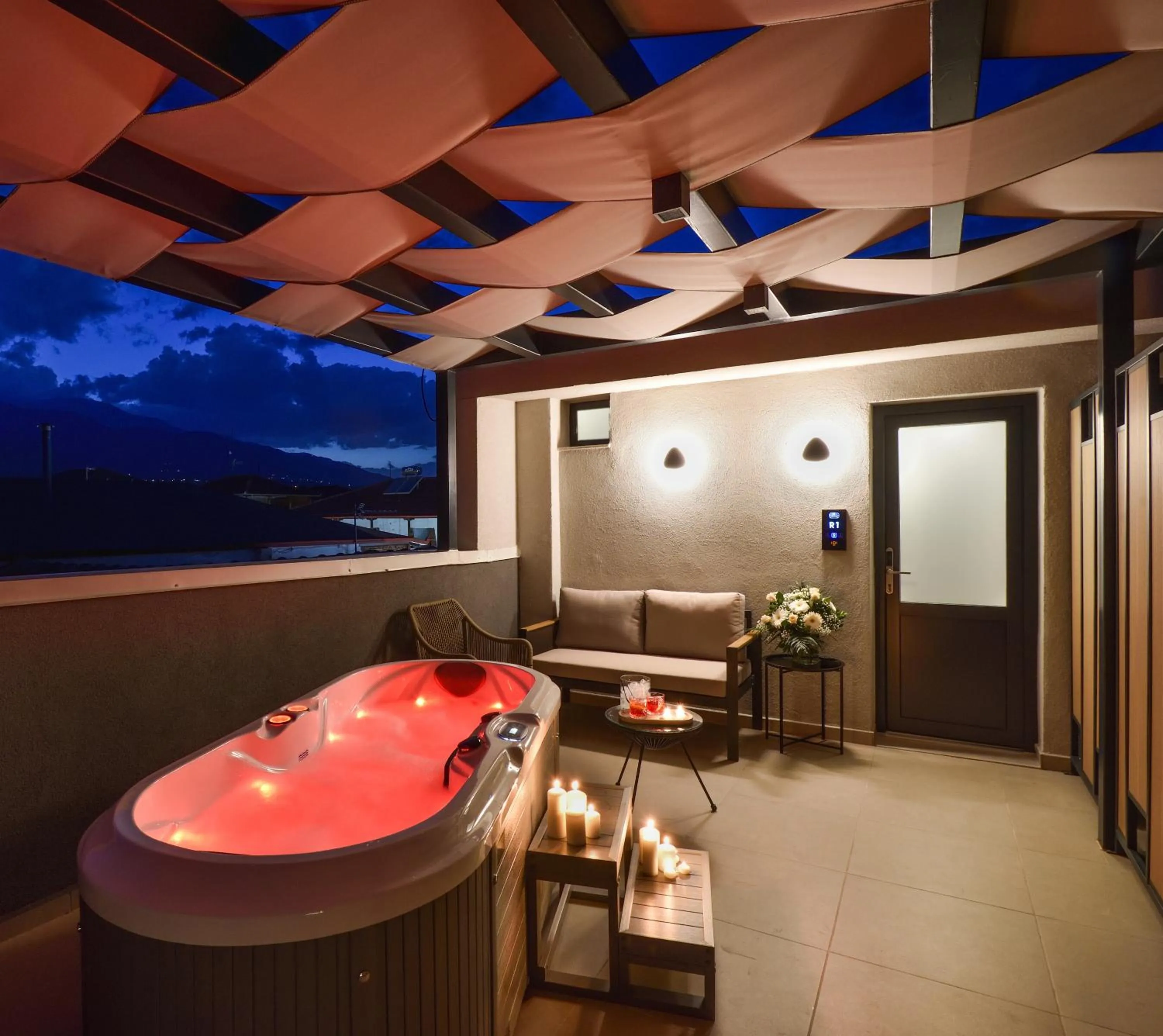 Night in CORYLUS Luxury Rooms & Suites