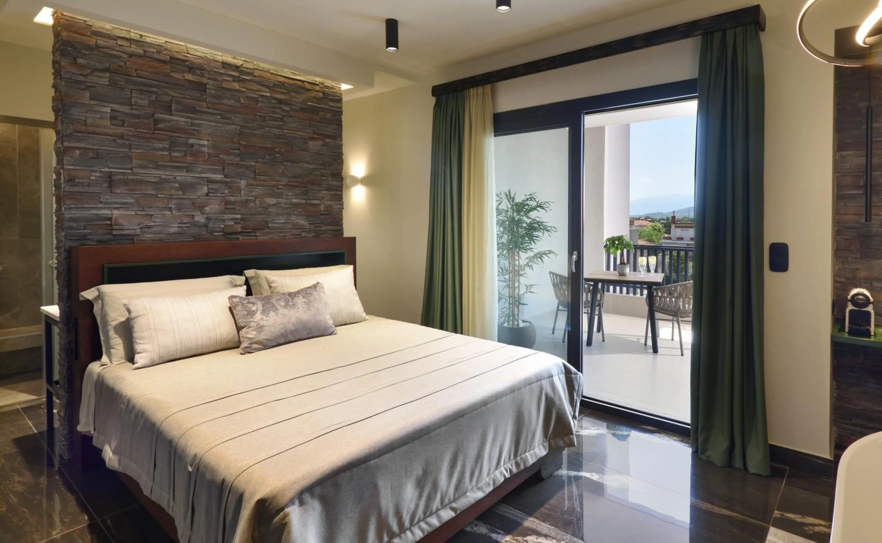 Photo of the whole room, Bed in CORYLUS Luxury Rooms & Suites