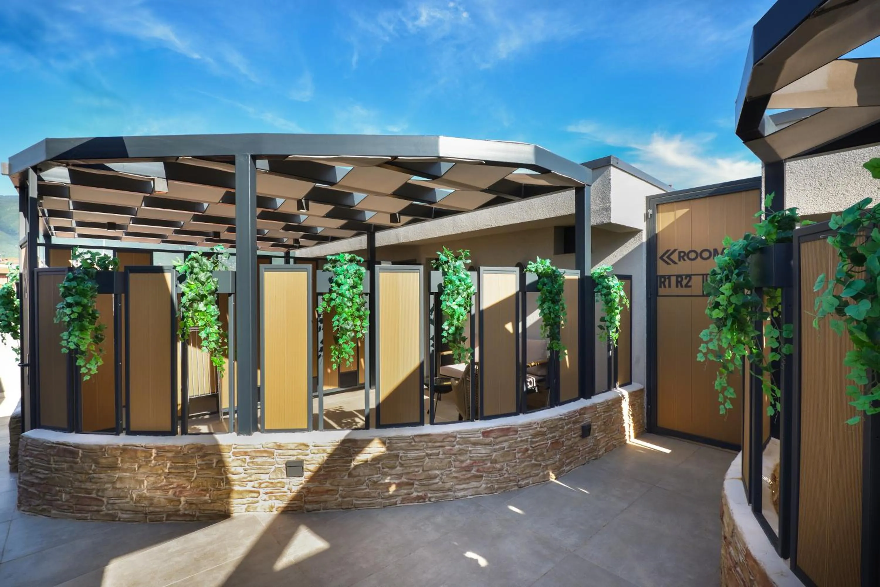 Balcony/Terrace in CORYLUS Luxury Rooms & Suites