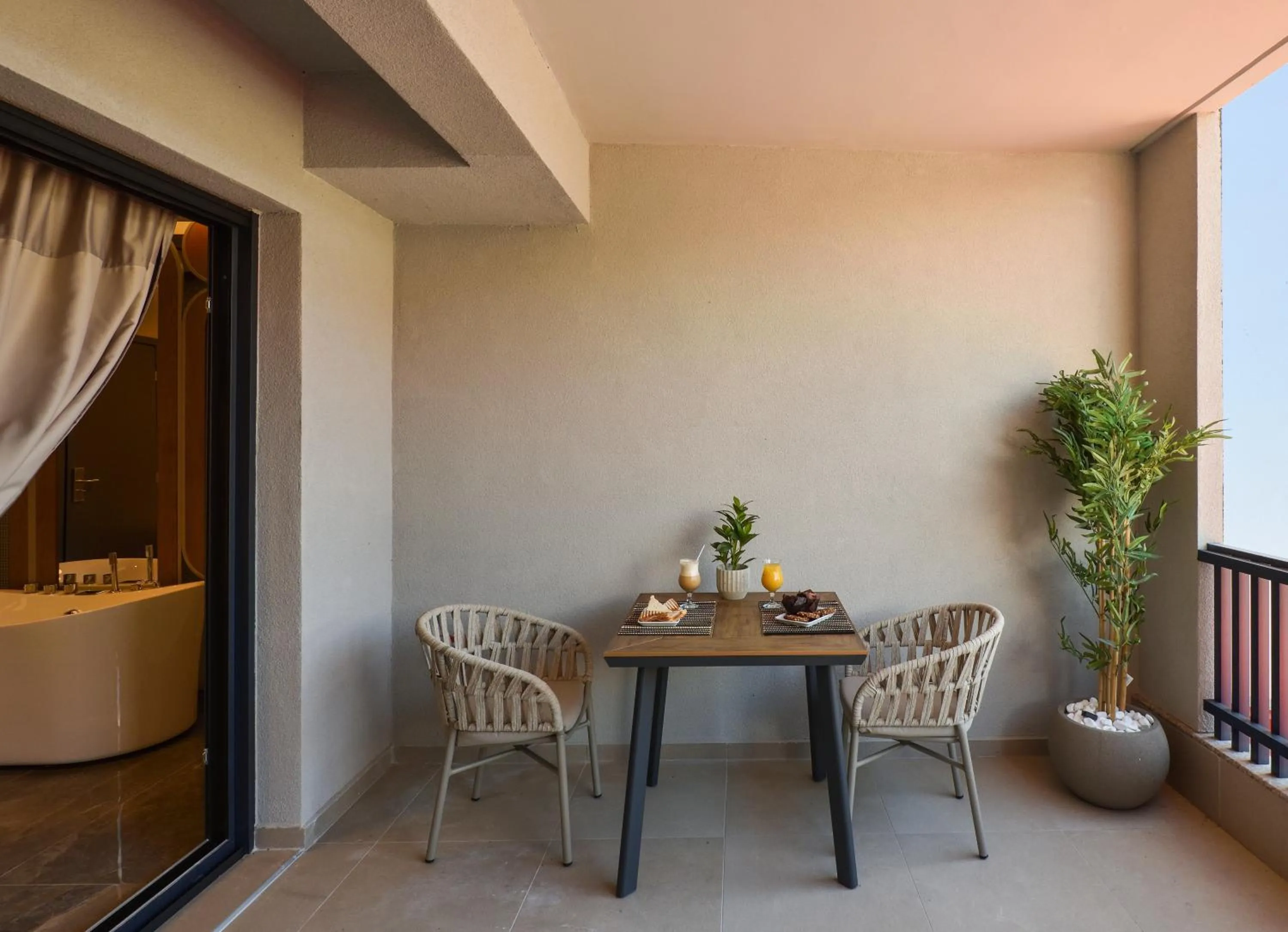 Balcony/Terrace in CORYLUS Luxury Rooms & Suites