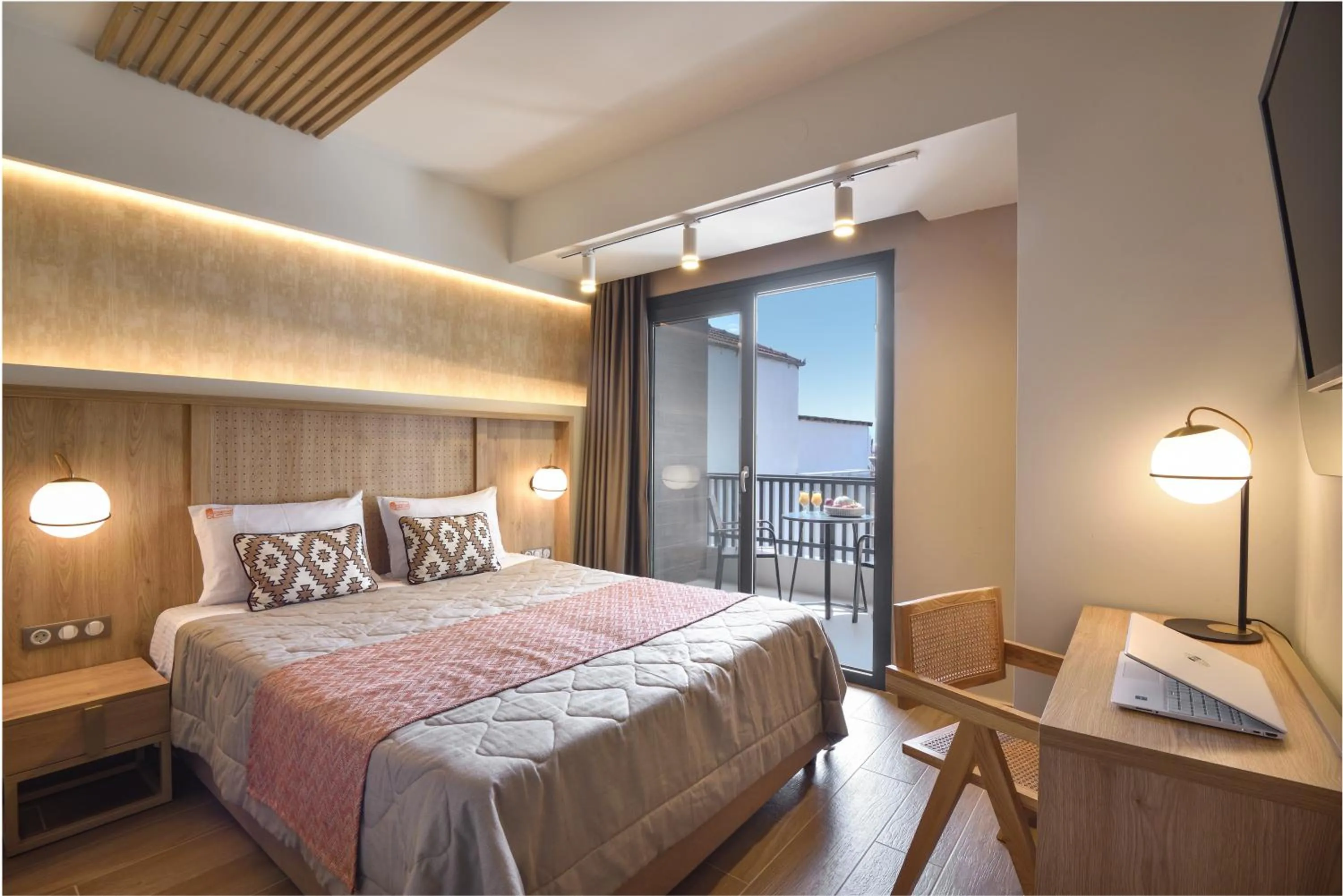 Photo of the whole room, Bed in CORYLUS Luxury Rooms & Suites