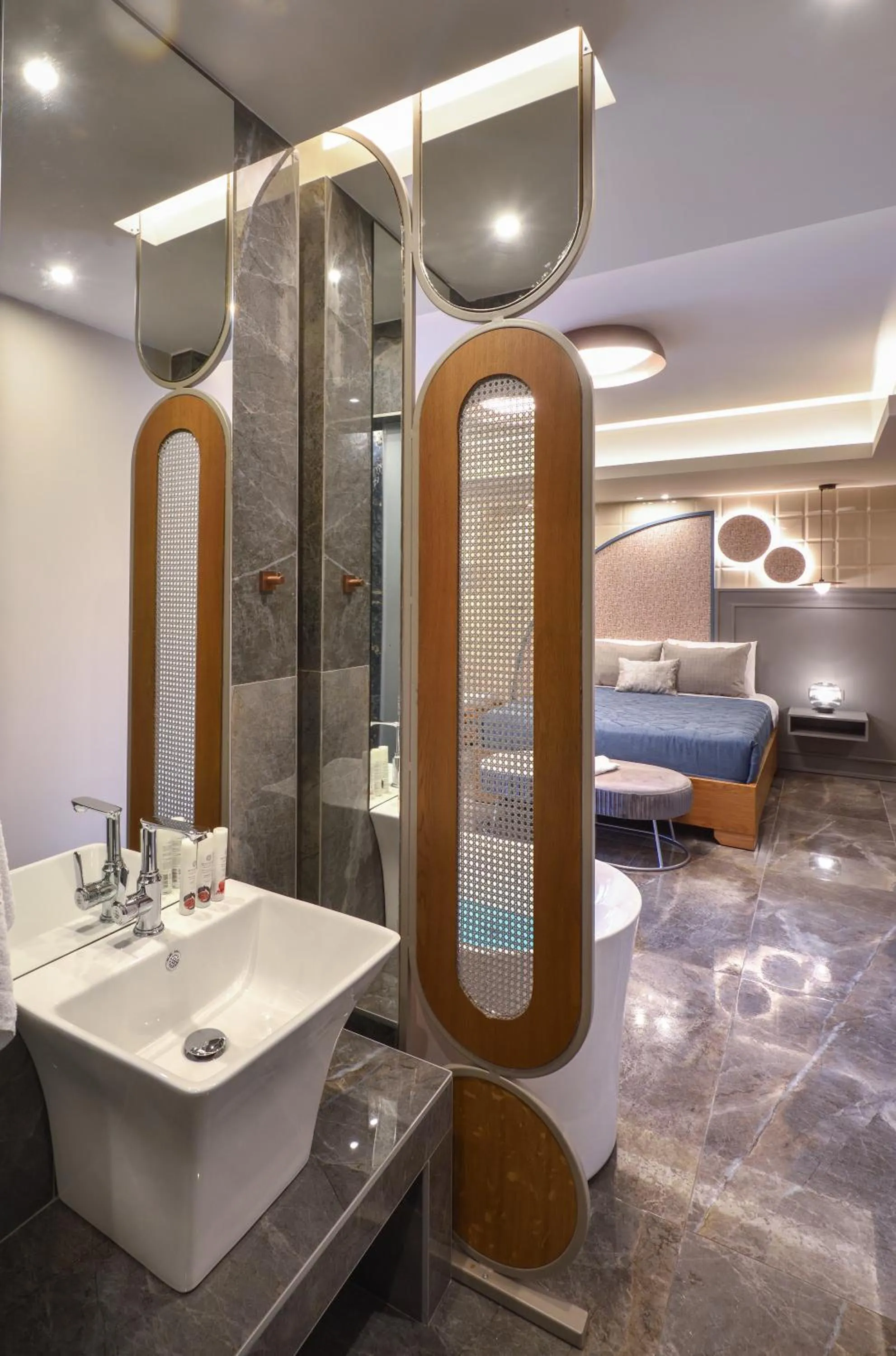 Photo of the whole room, Bed in CORYLUS Luxury Rooms & Suites