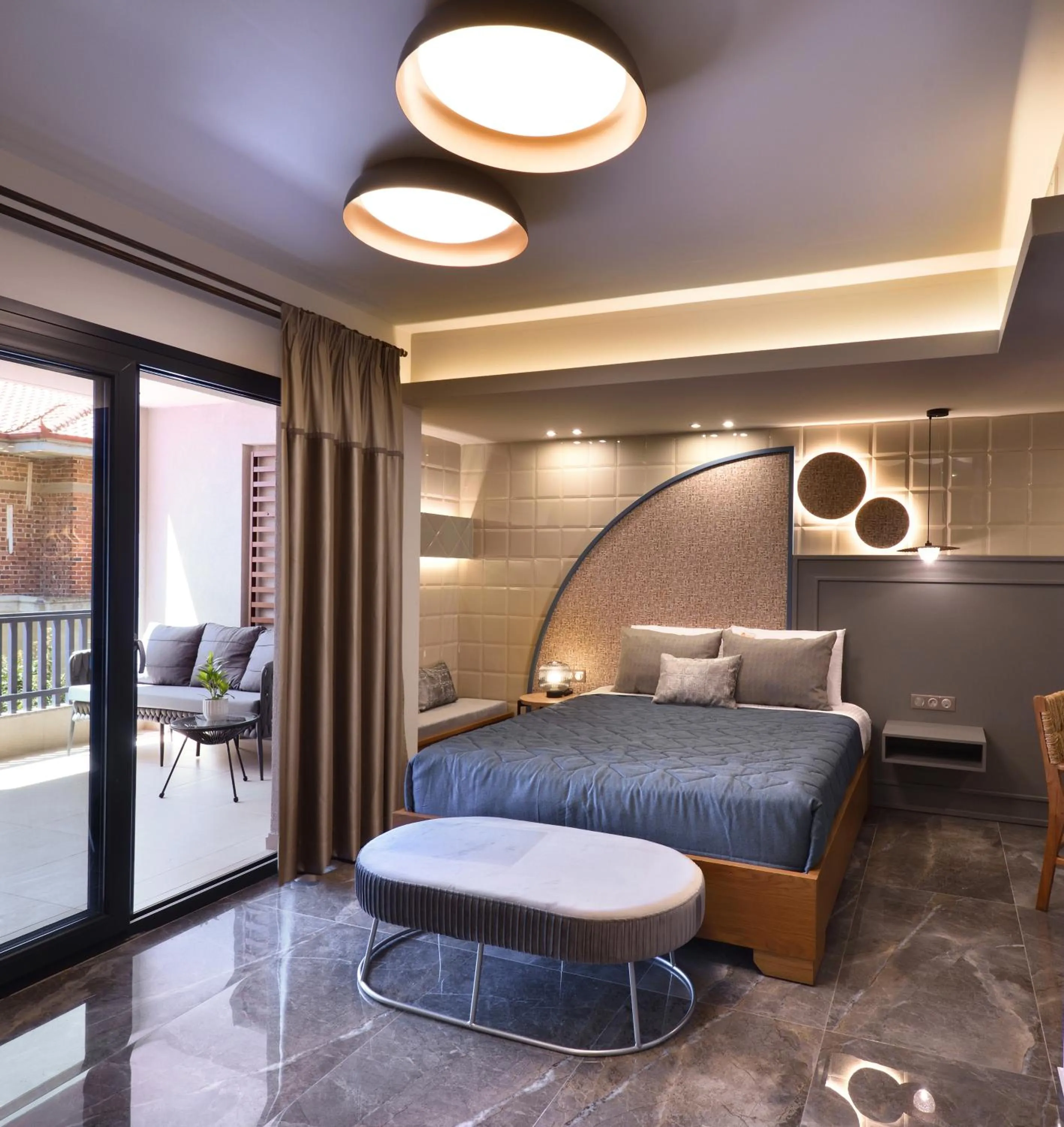 Photo of the whole room, Bed in CORYLUS Luxury Rooms & Suites