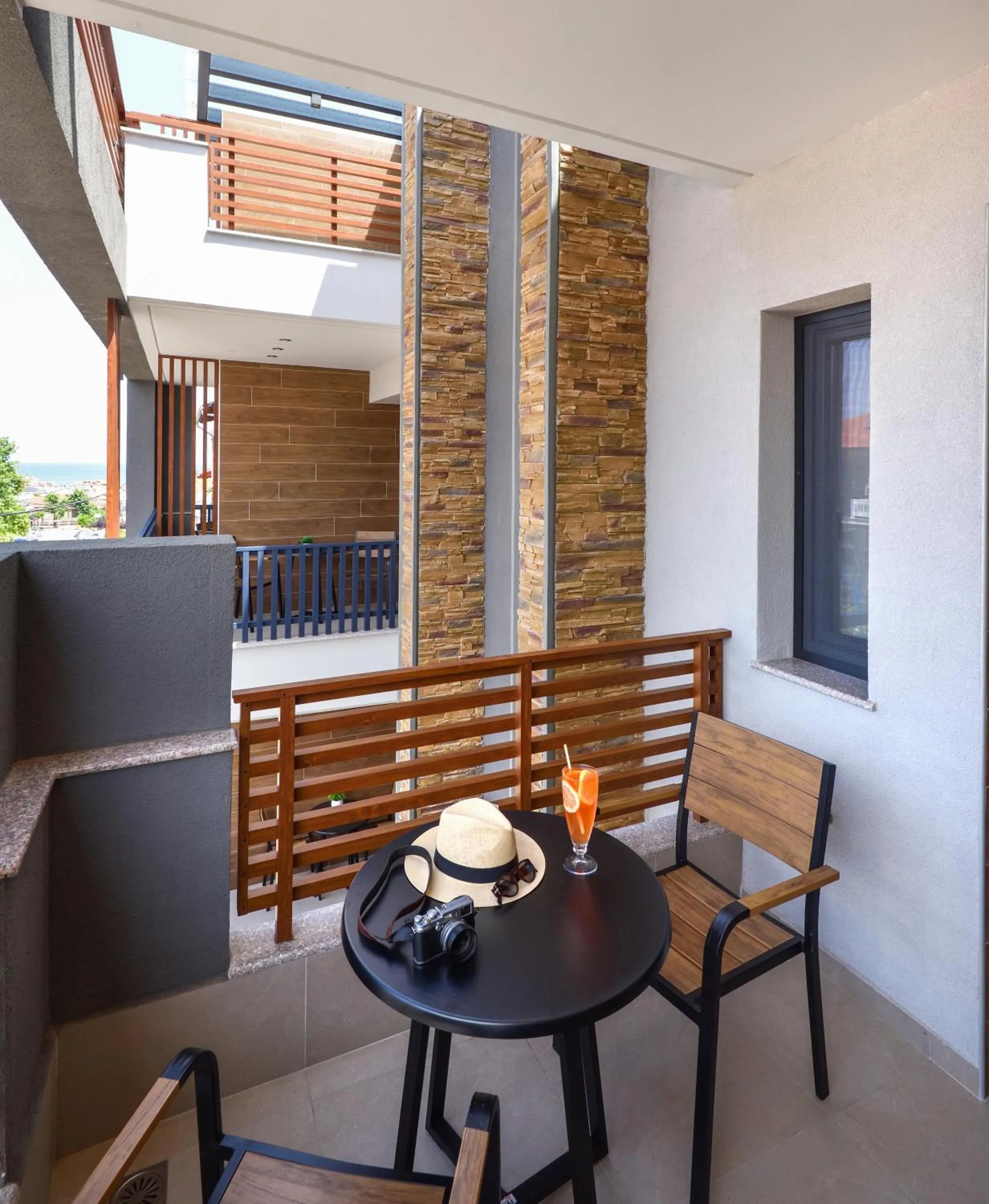 Balcony/Terrace in CORYLUS Luxury Rooms & Suites