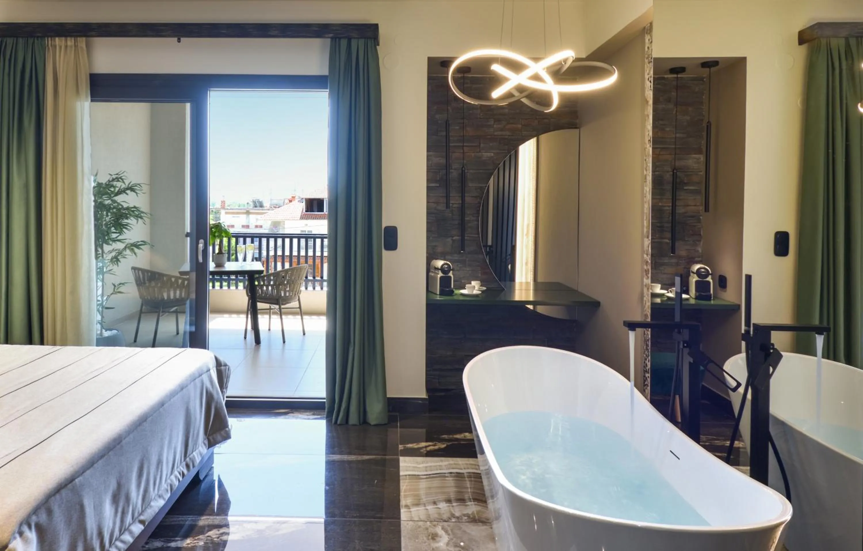 Photo of the whole room, Bed in CORYLUS Luxury Rooms & Suites