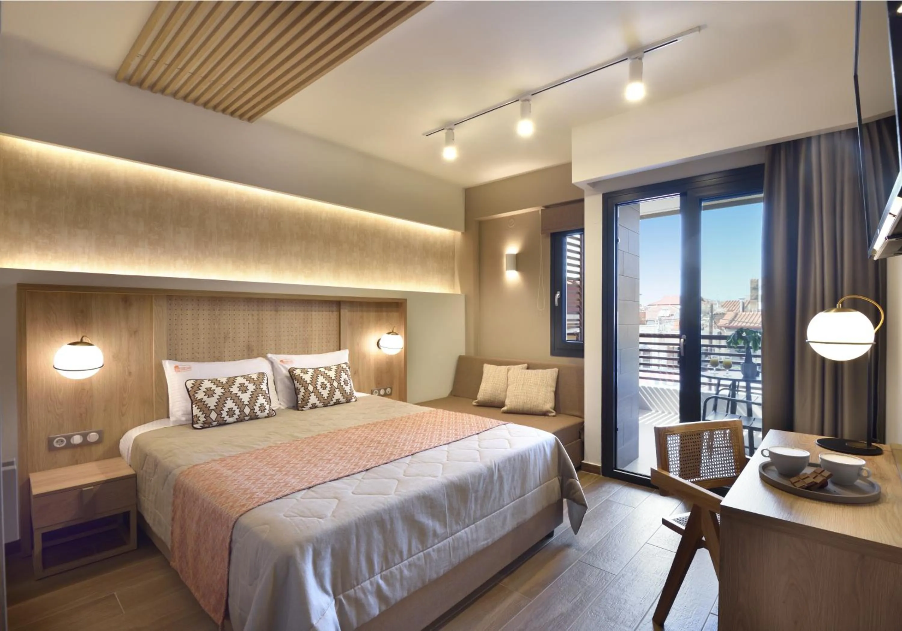 Photo of the whole room, Bed in CORYLUS Luxury Rooms & Suites