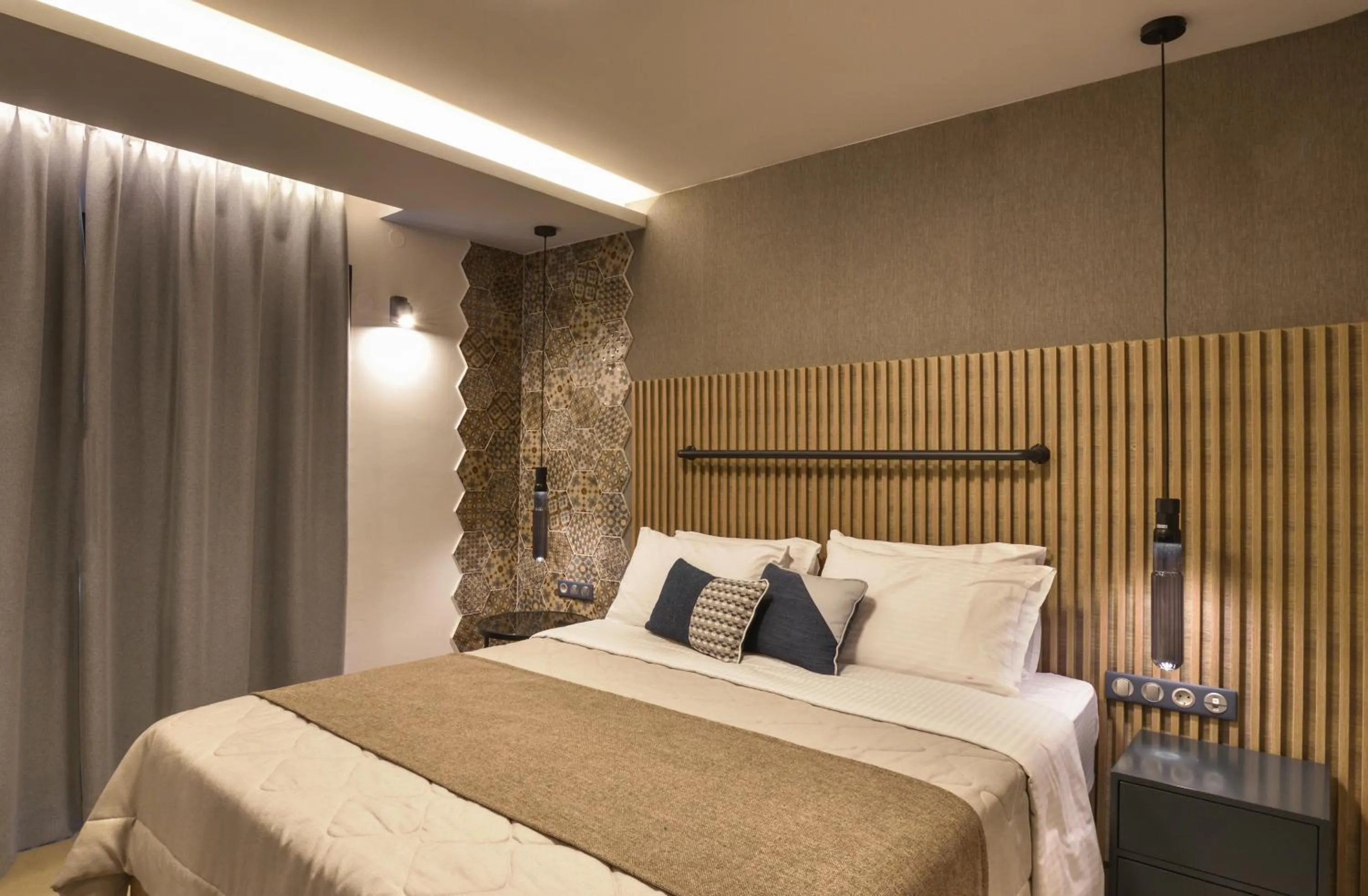 Photo of the whole room, Bed in CORYLUS Luxury Rooms & Suites