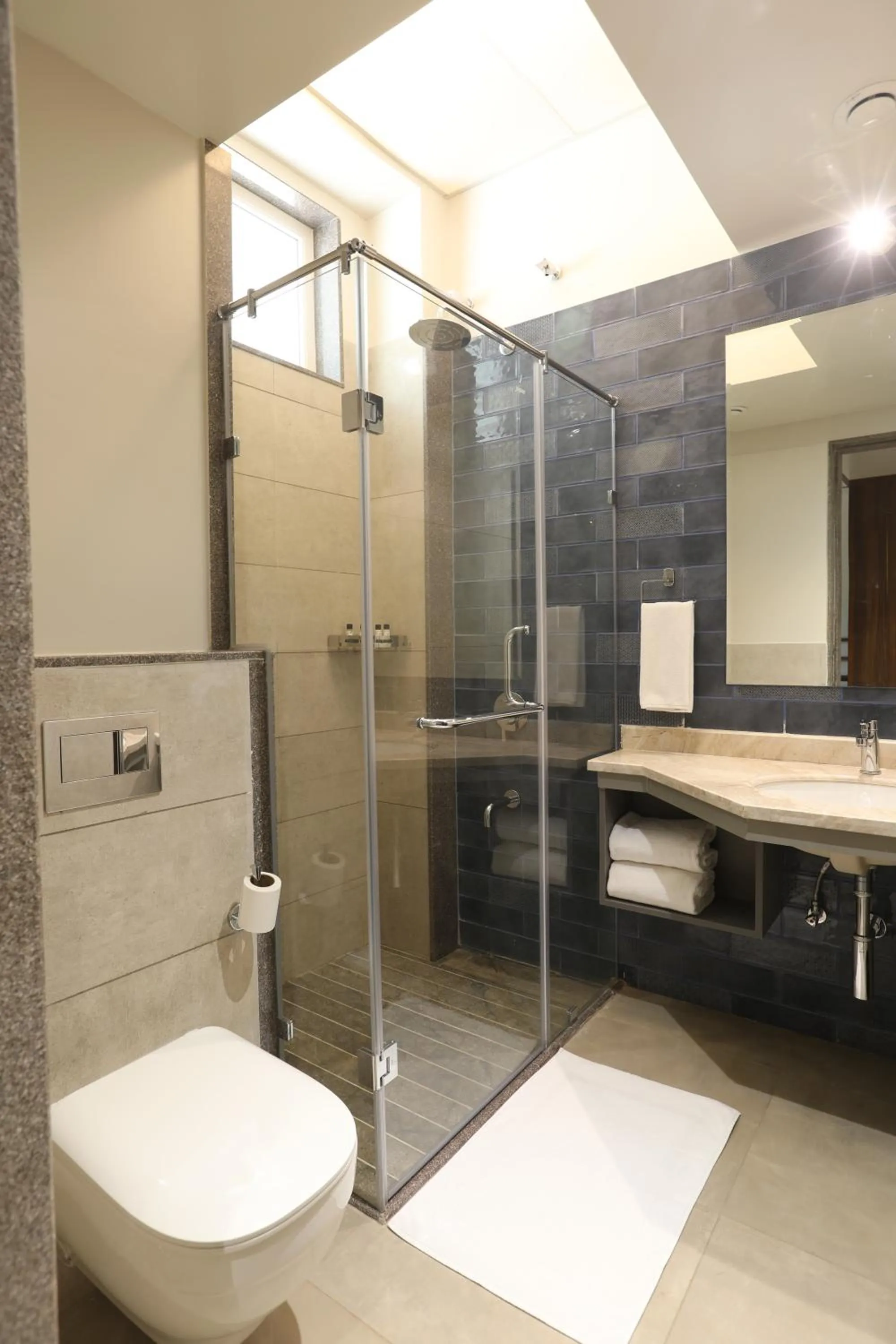 Shower in Golden Fields Resort