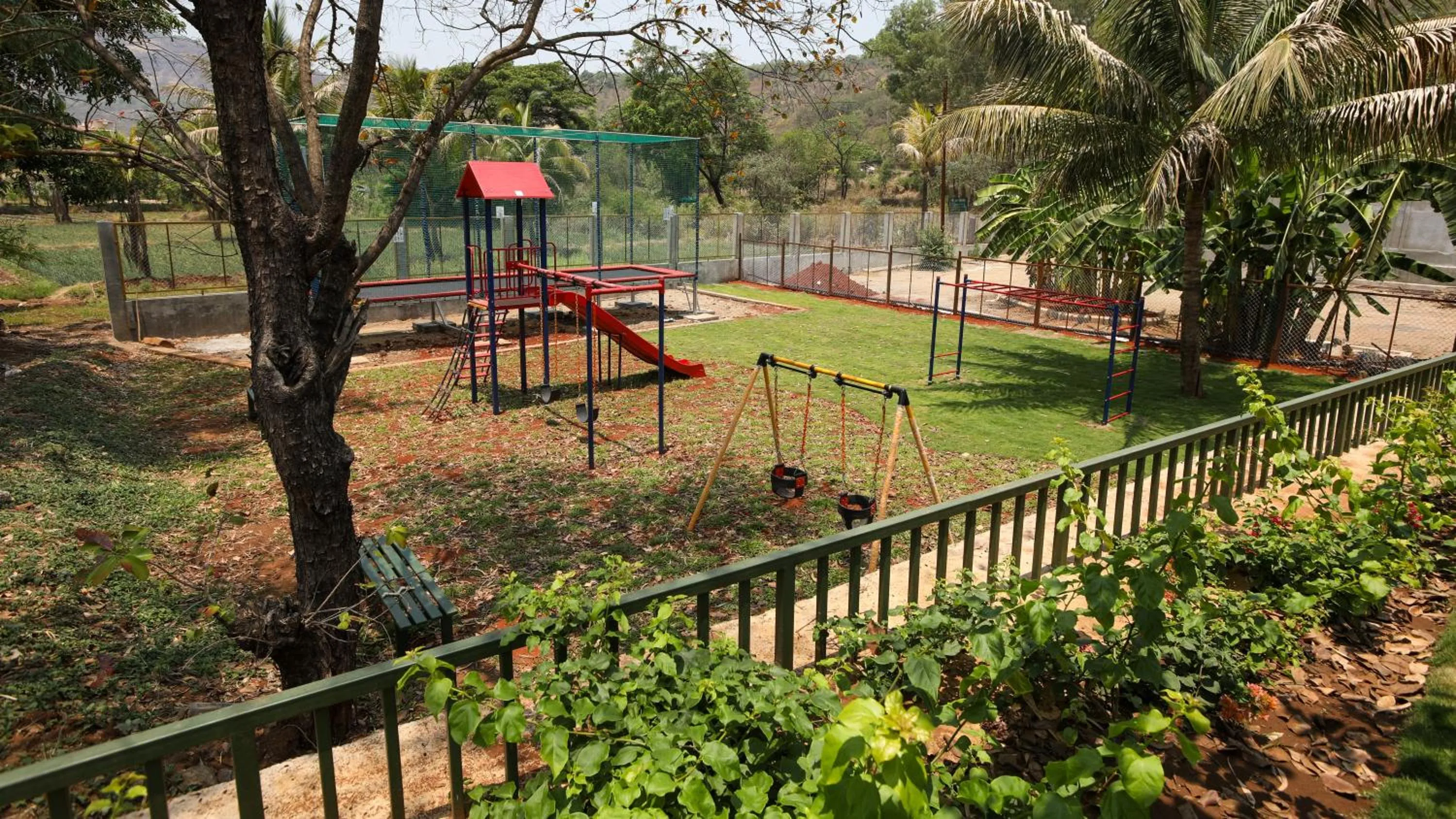 Children play ground in Golden Fields Resort