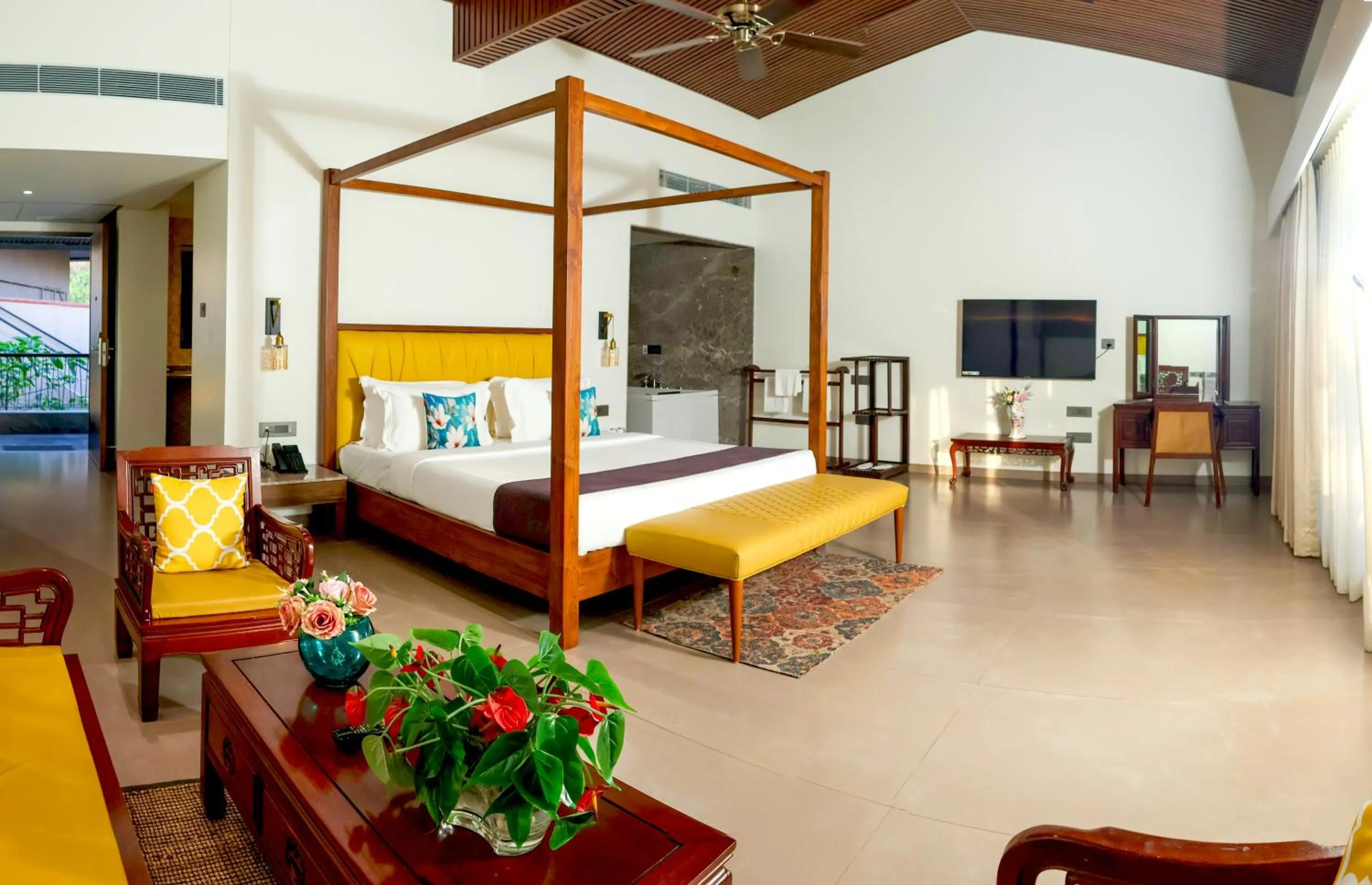 Bed in Golden Fields Resort