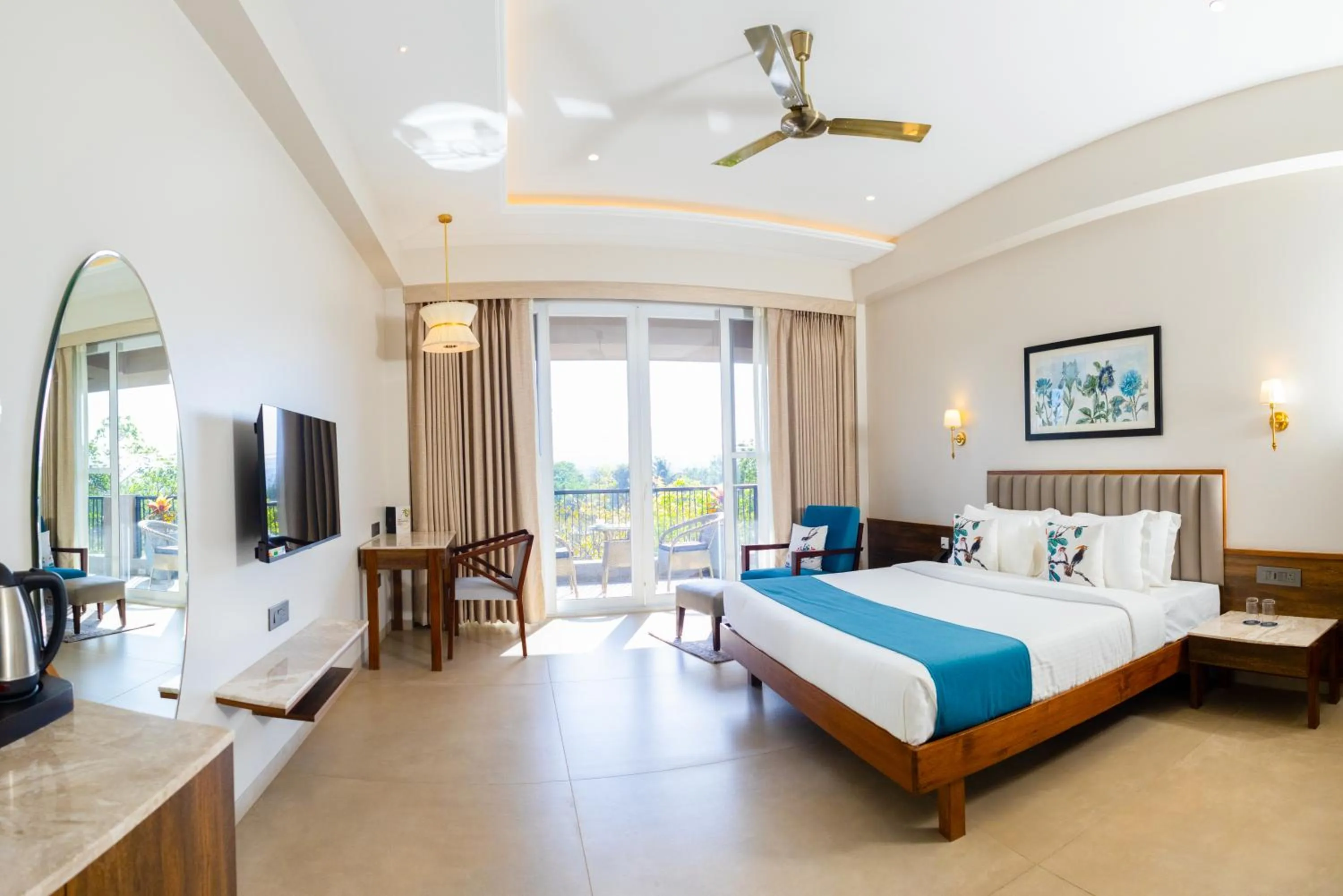 Photo of the whole room, Bed in Golden Fields Resort