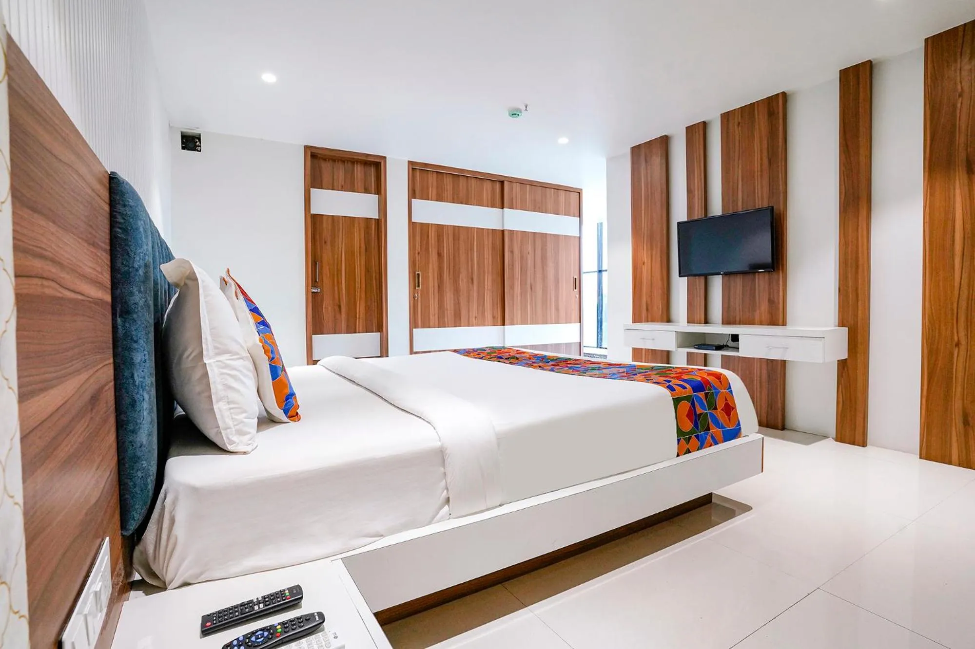 Bed in FabHotel The Nashik Inn - Nr Vijay Mamta Theatre, Nashik Road