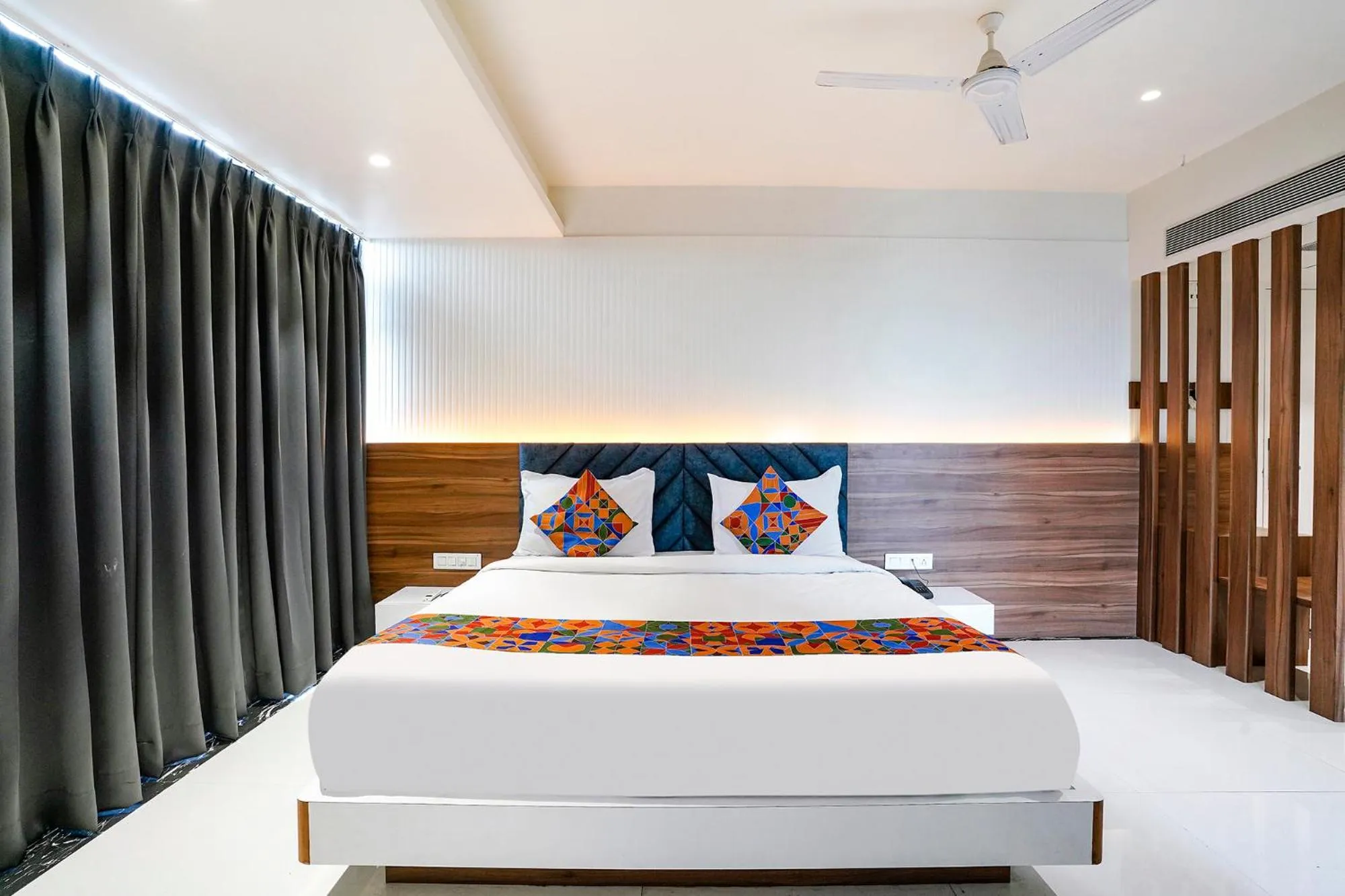 Bed in FabHotel The Nashik Inn - Nr Vijay Mamta Theatre, Nashik Road