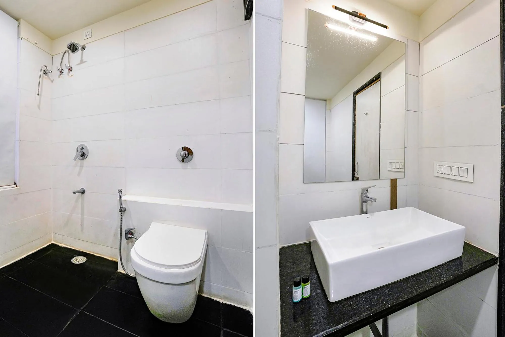 Bathroom in FabHotel The Nashik Inn - Nr Vijay Mamta Theatre, Nashik Road