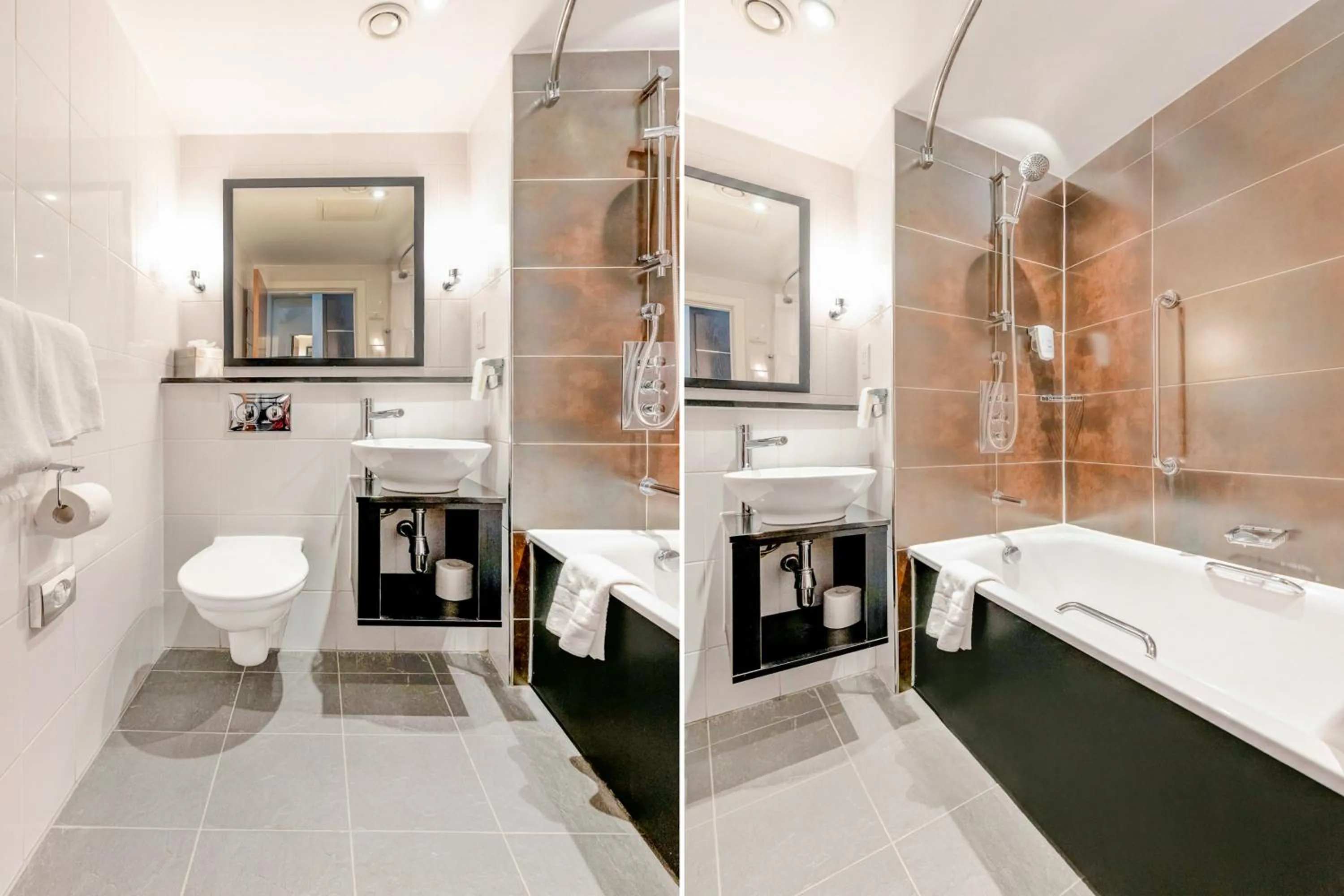 Bathroom in The Landmark Hotel and SPA Leisure Club Dundee By Sunday