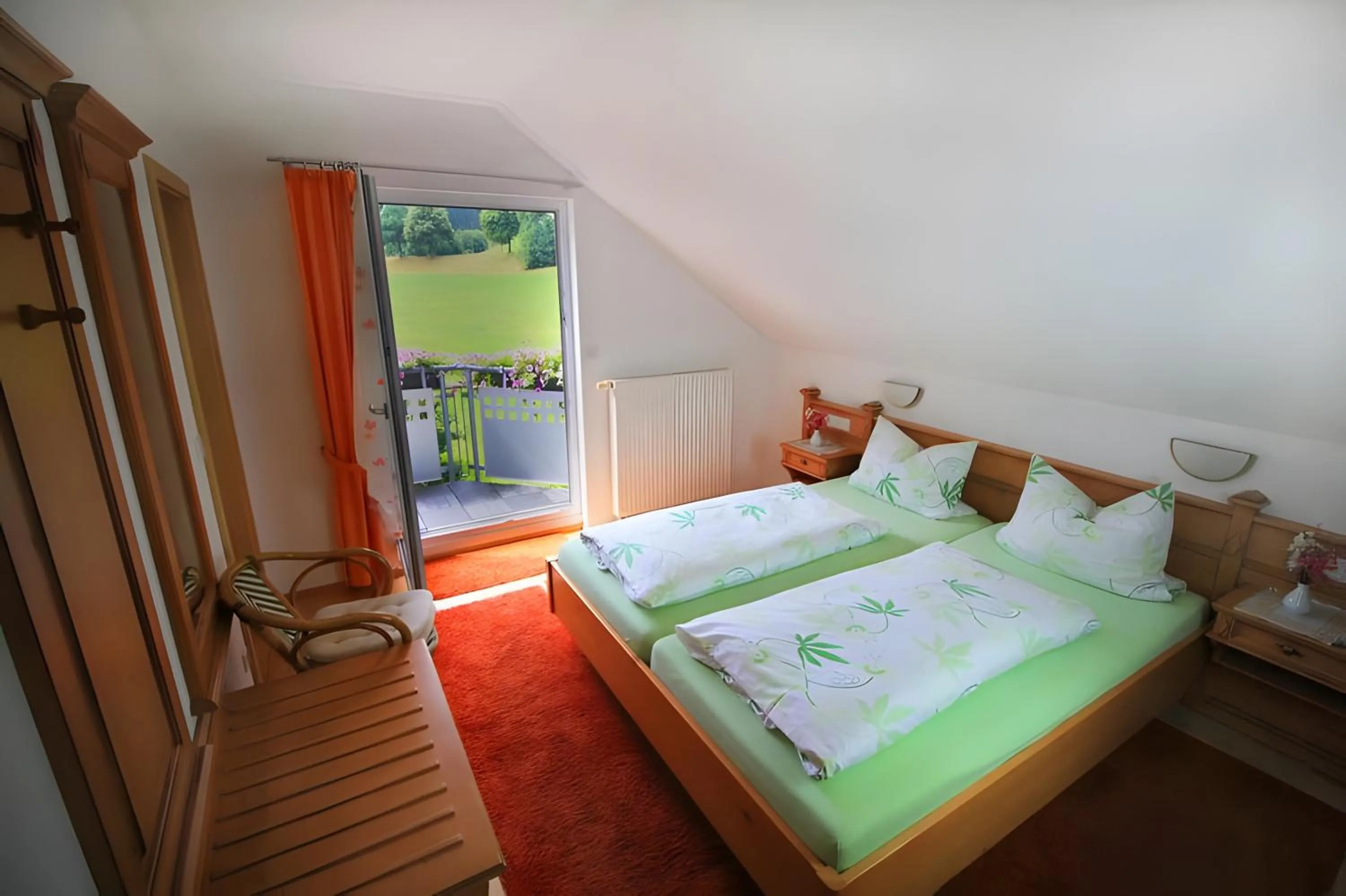 Double Room with Mountain View in Gästehaus Ursula