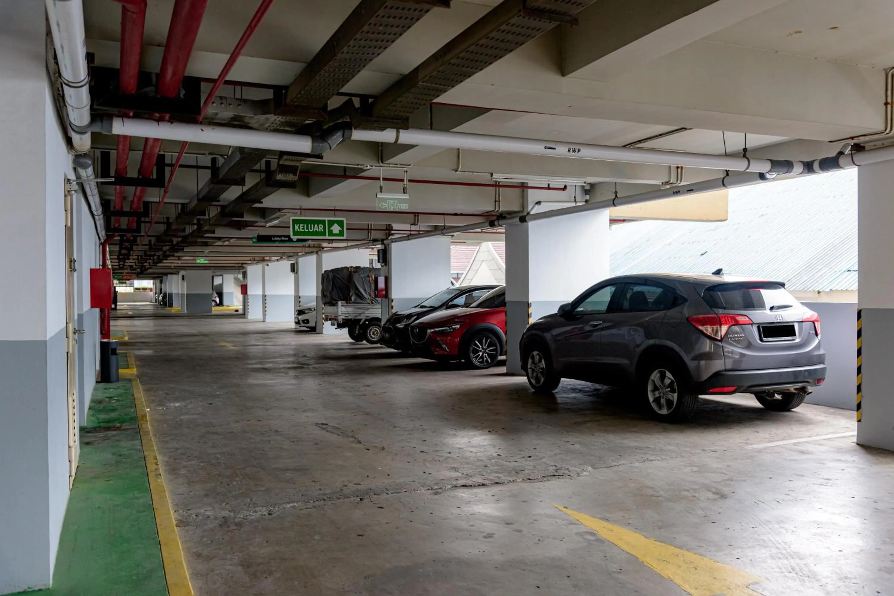 Parking in RedLiving Apartemen B Residence BSD - BE Urban Hotel