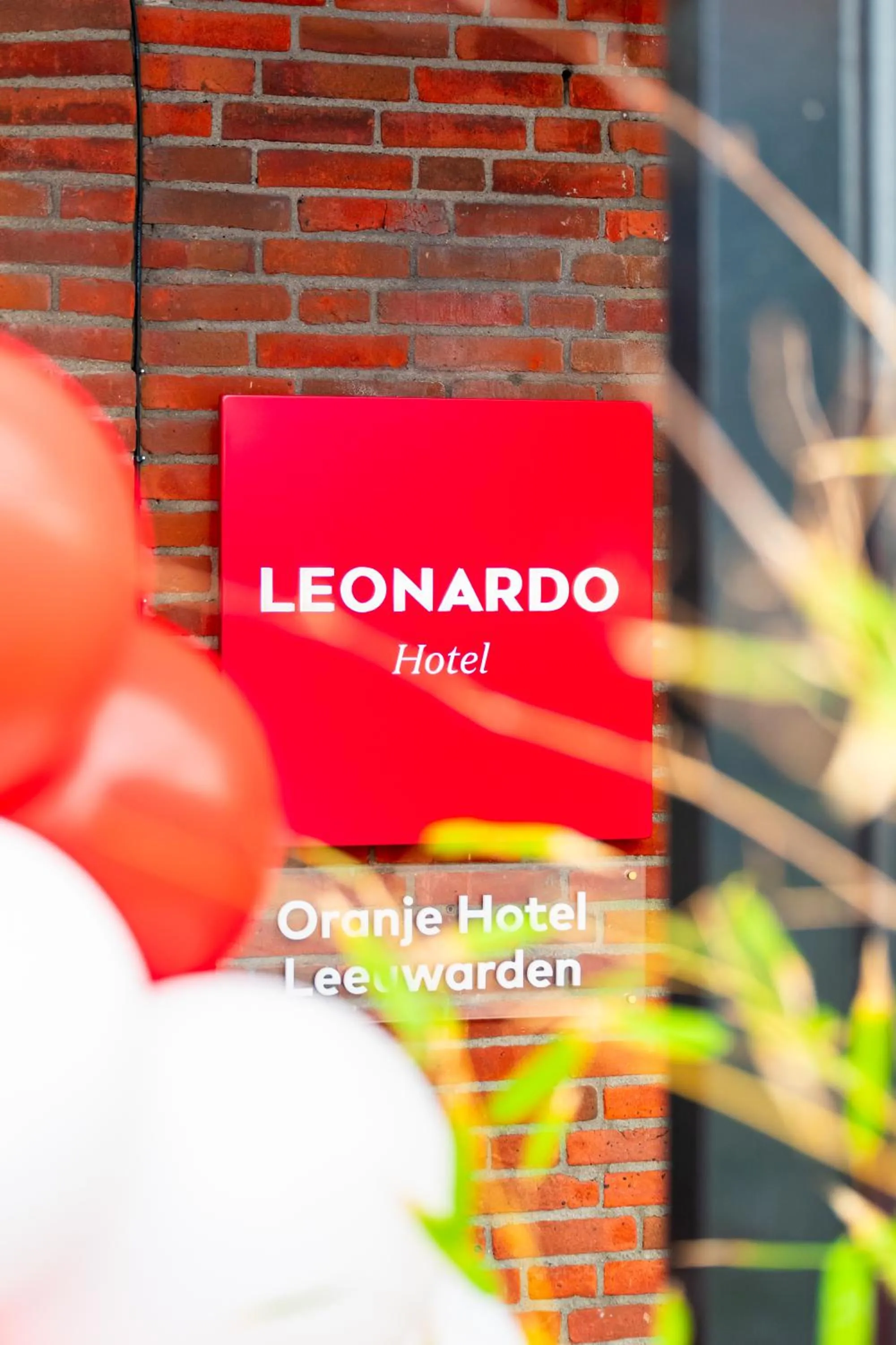 Property building in Leonardo Oranje Hotel Leeuwarden