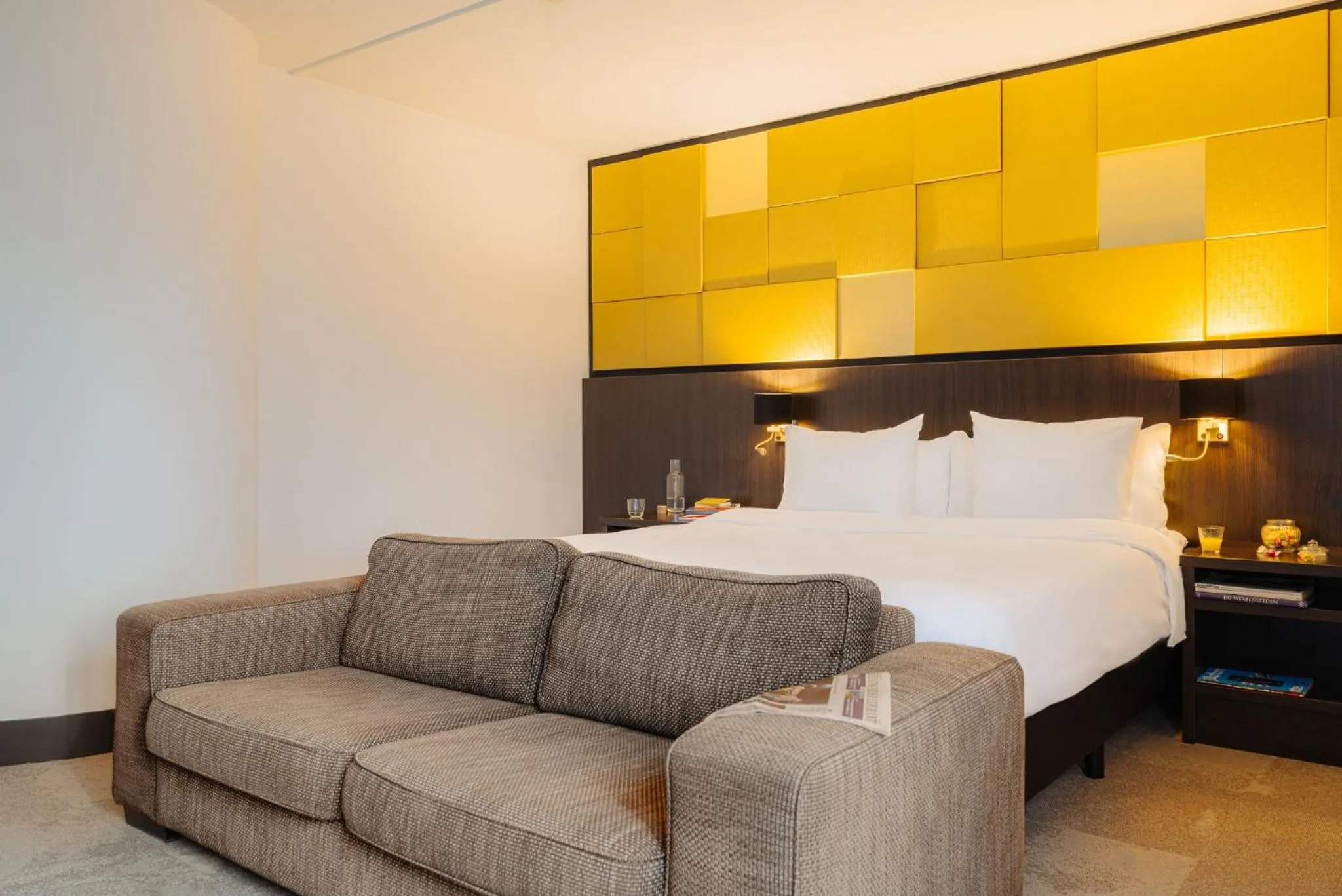 Photo of the whole room, Bed in Leonardo Oranje Hotel Leeuwarden
