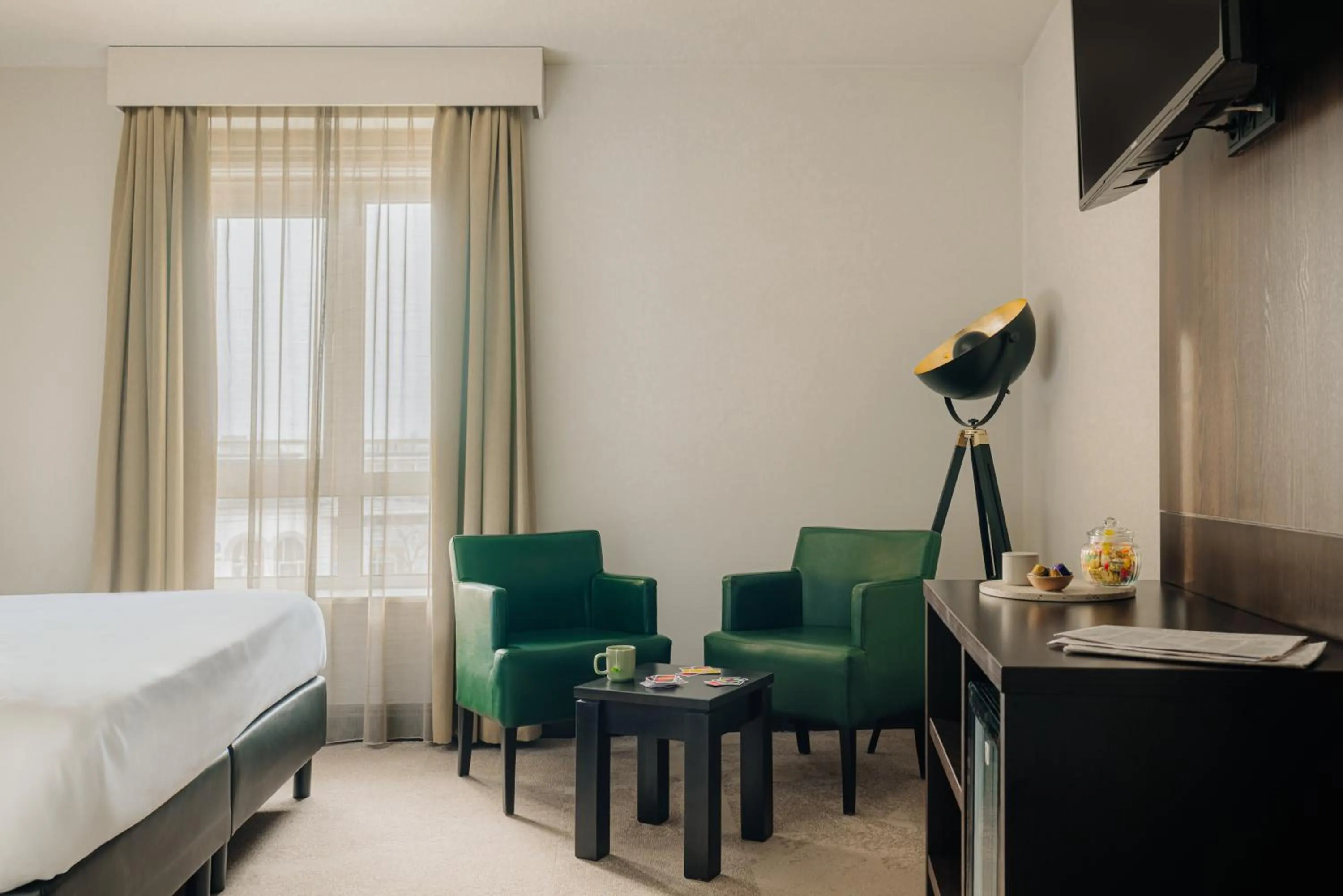 Bedroom, Bed in Leonardo Oranje Hotel Leeuwarden