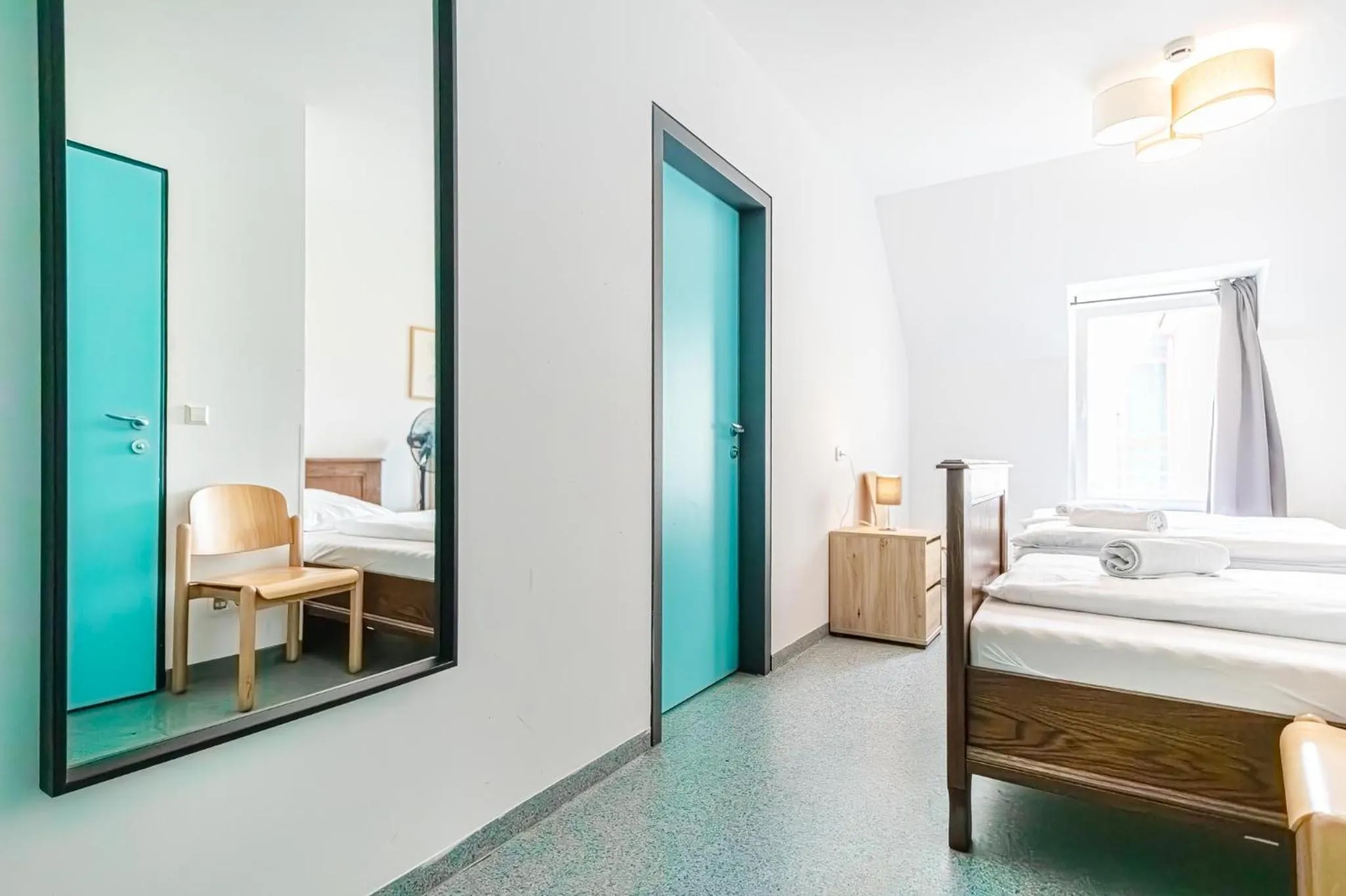 Bedroom, Bed in Hotel Astral Vienna