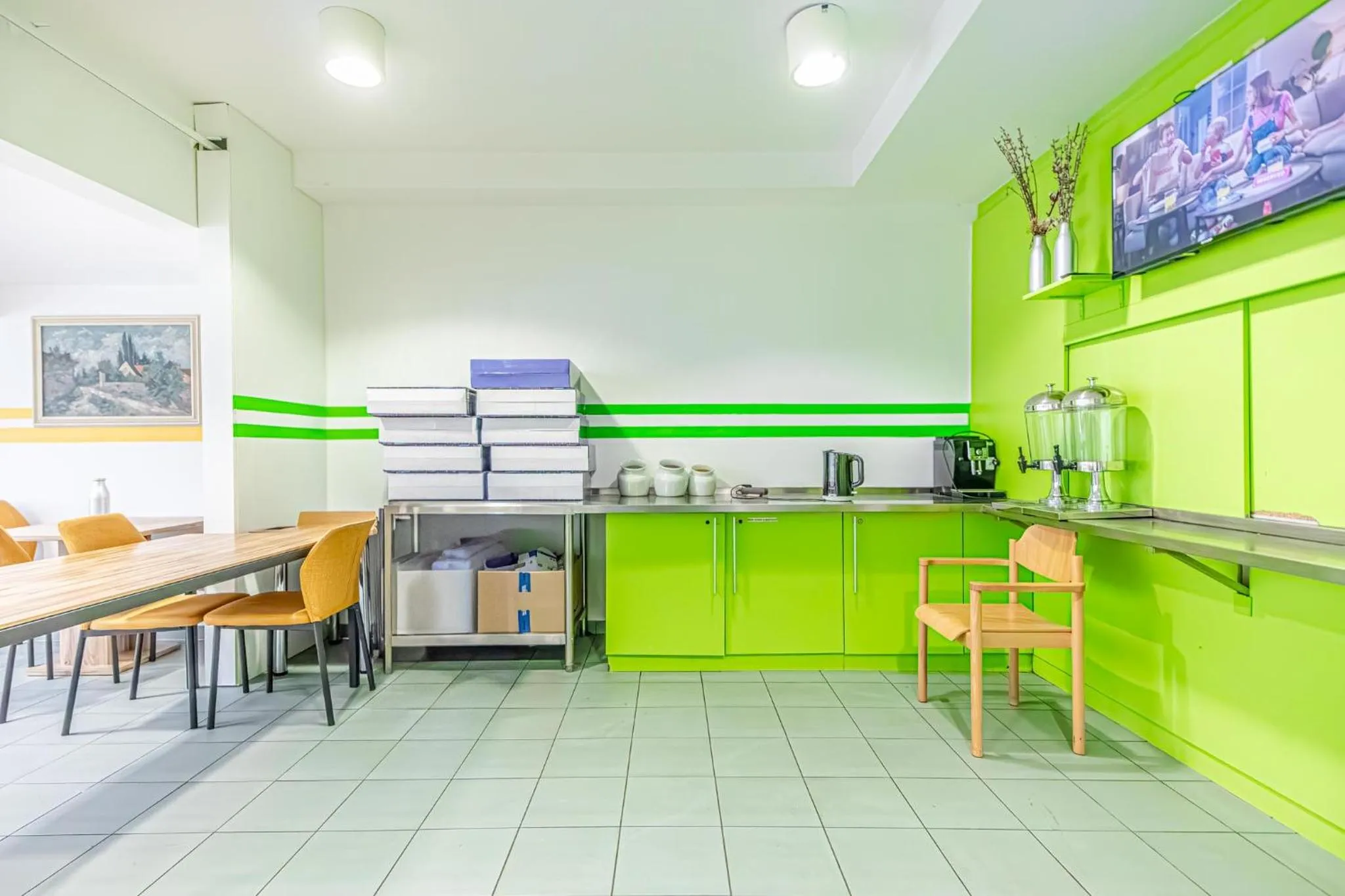 Dining area in Hotel Astral Vienna