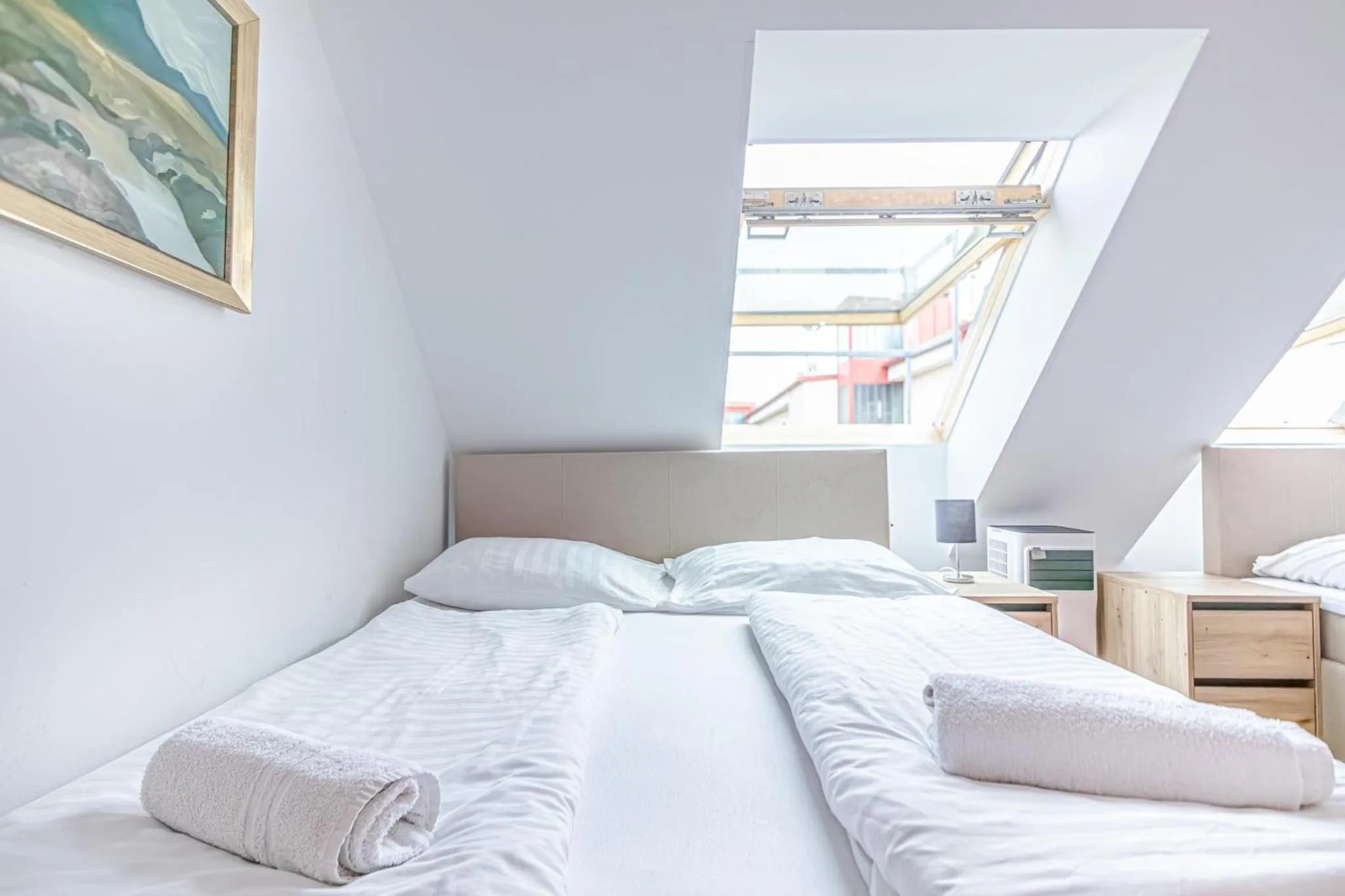 Bedroom, Bed in Hotel Astral Vienna