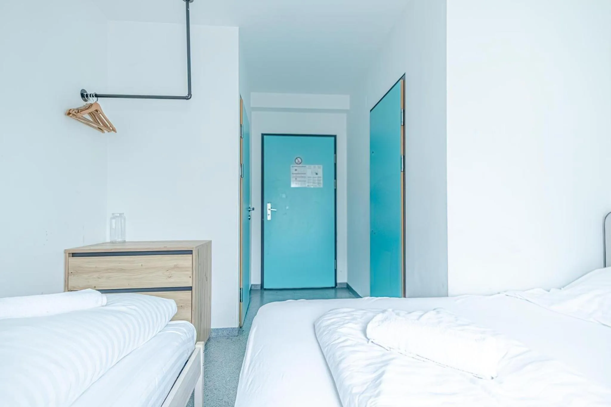 Bed in Hotel Astral Vienna