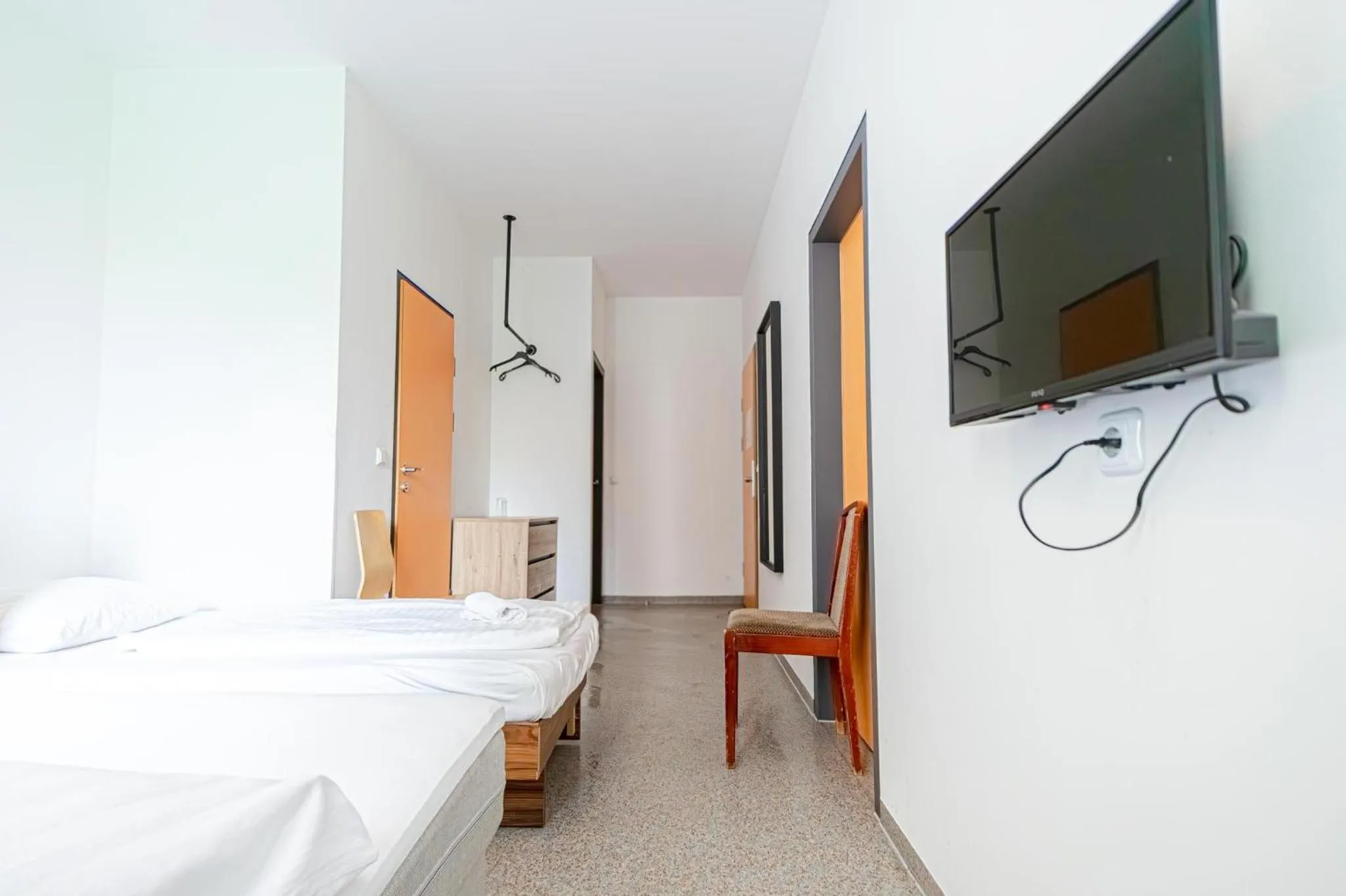 Bed in Hotel Astral Vienna