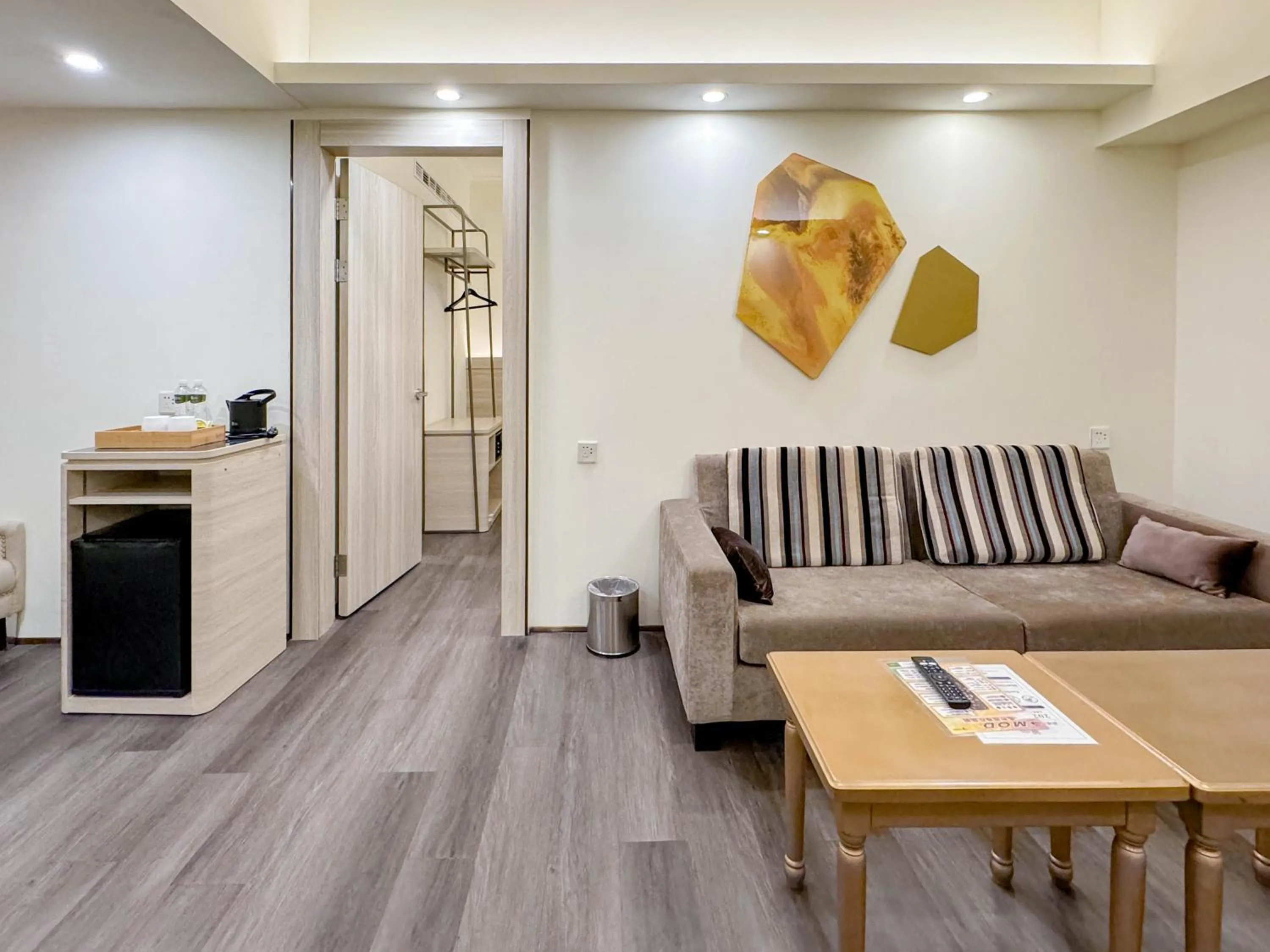 Living room in Hu House