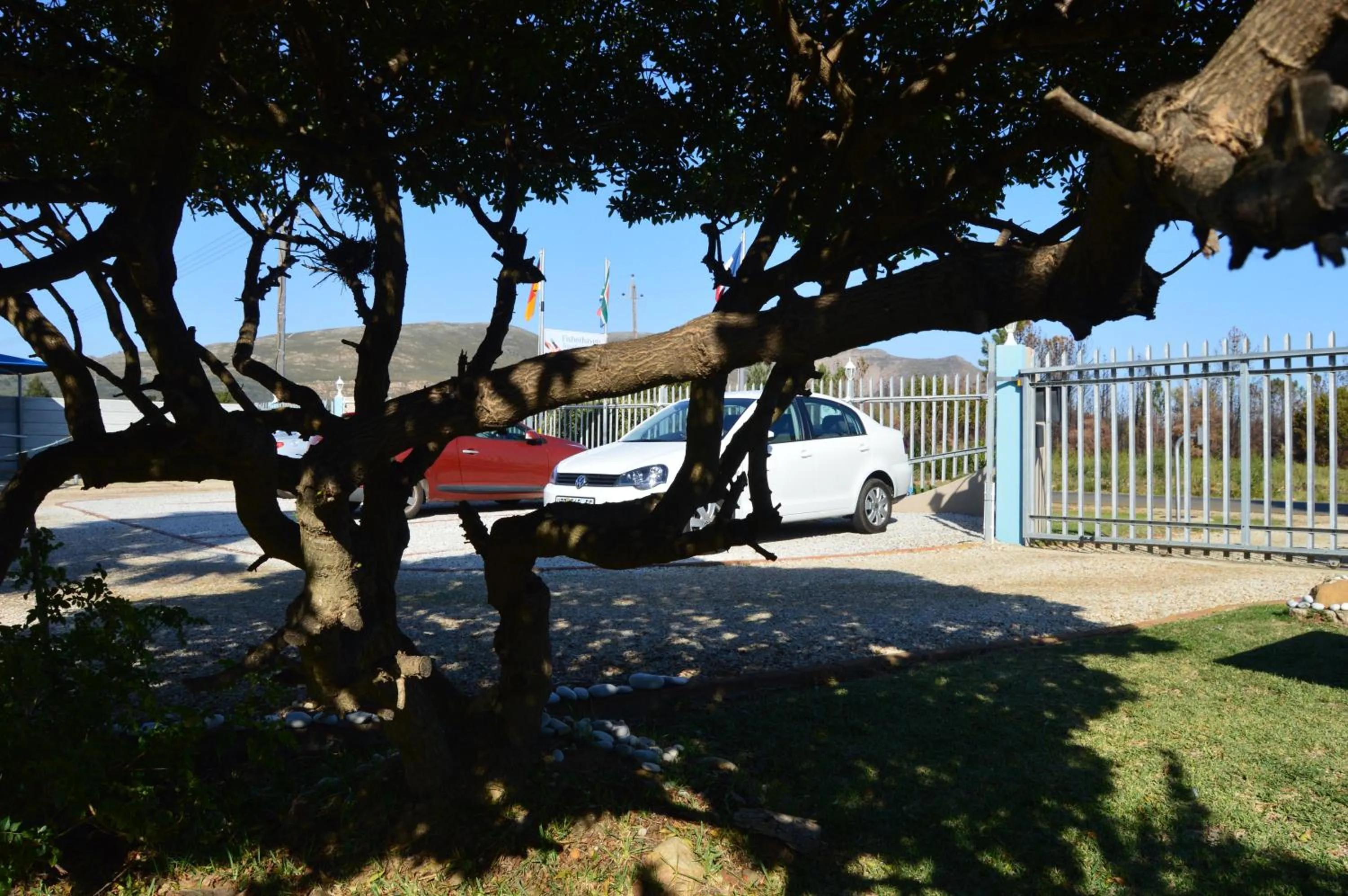 Facade/entrance in Fisherhaven Travellers Lodge