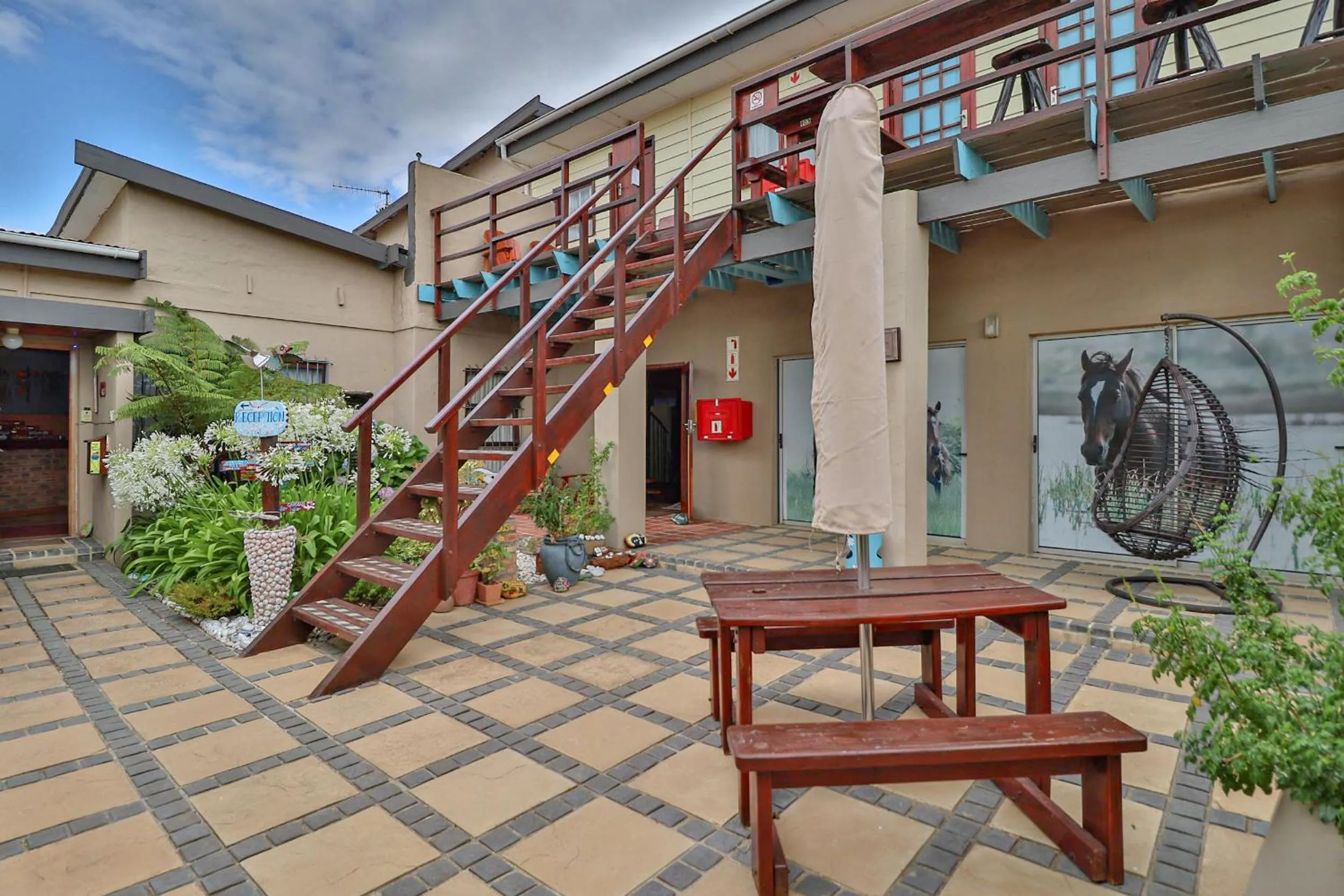 Property building in Fisherhaven Travellers Lodge