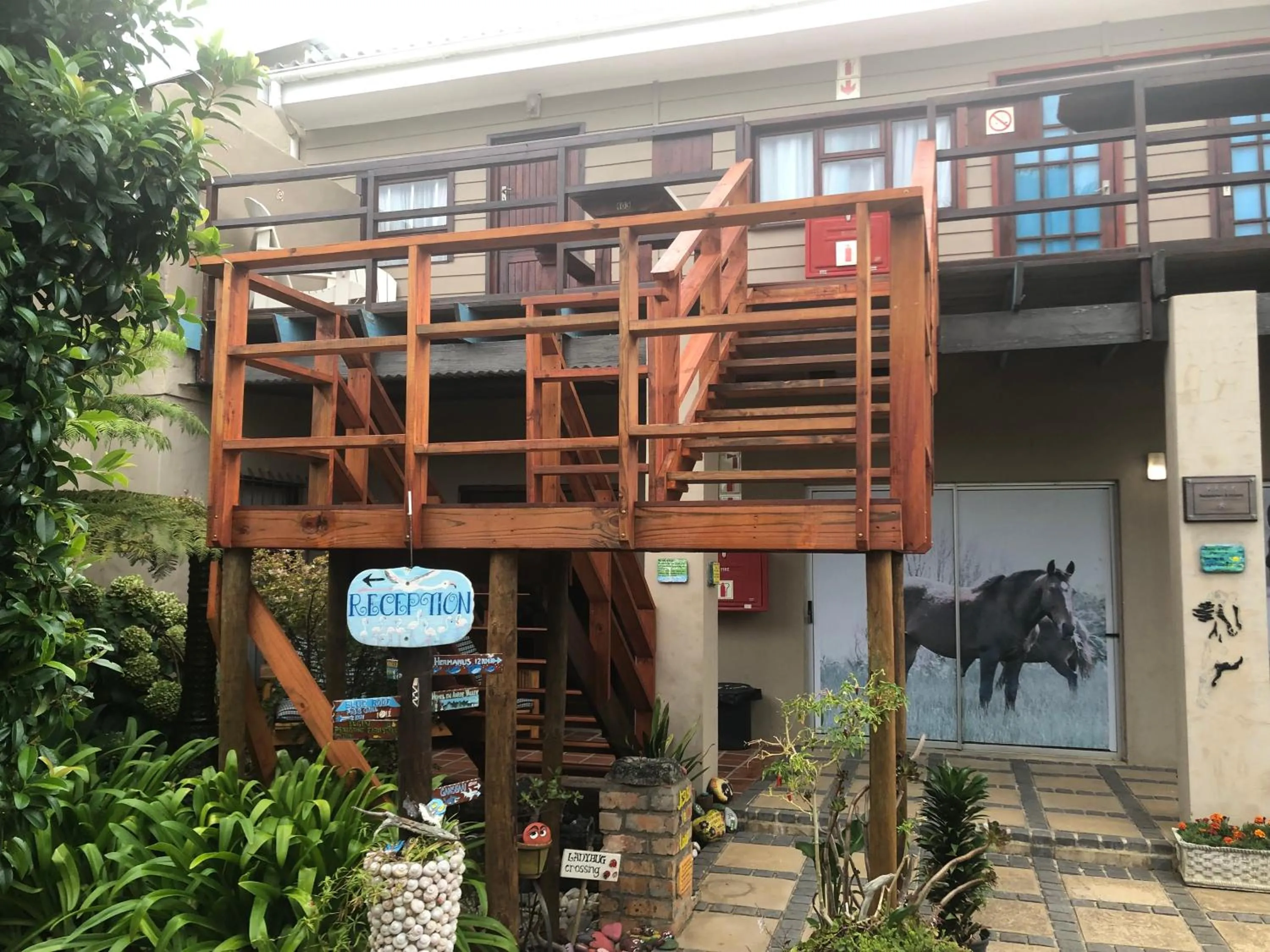 Property building in Fisherhaven Travellers Lodge