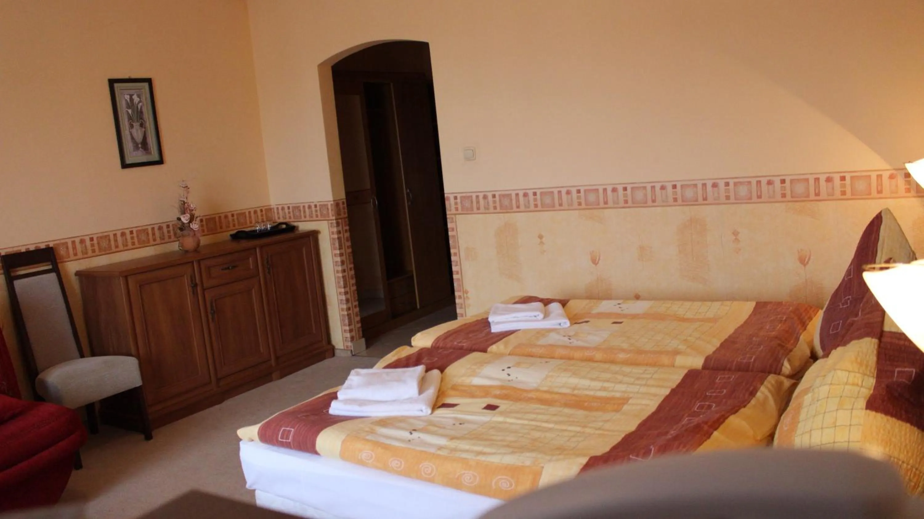 Bed in Gościniec Willa Sandra