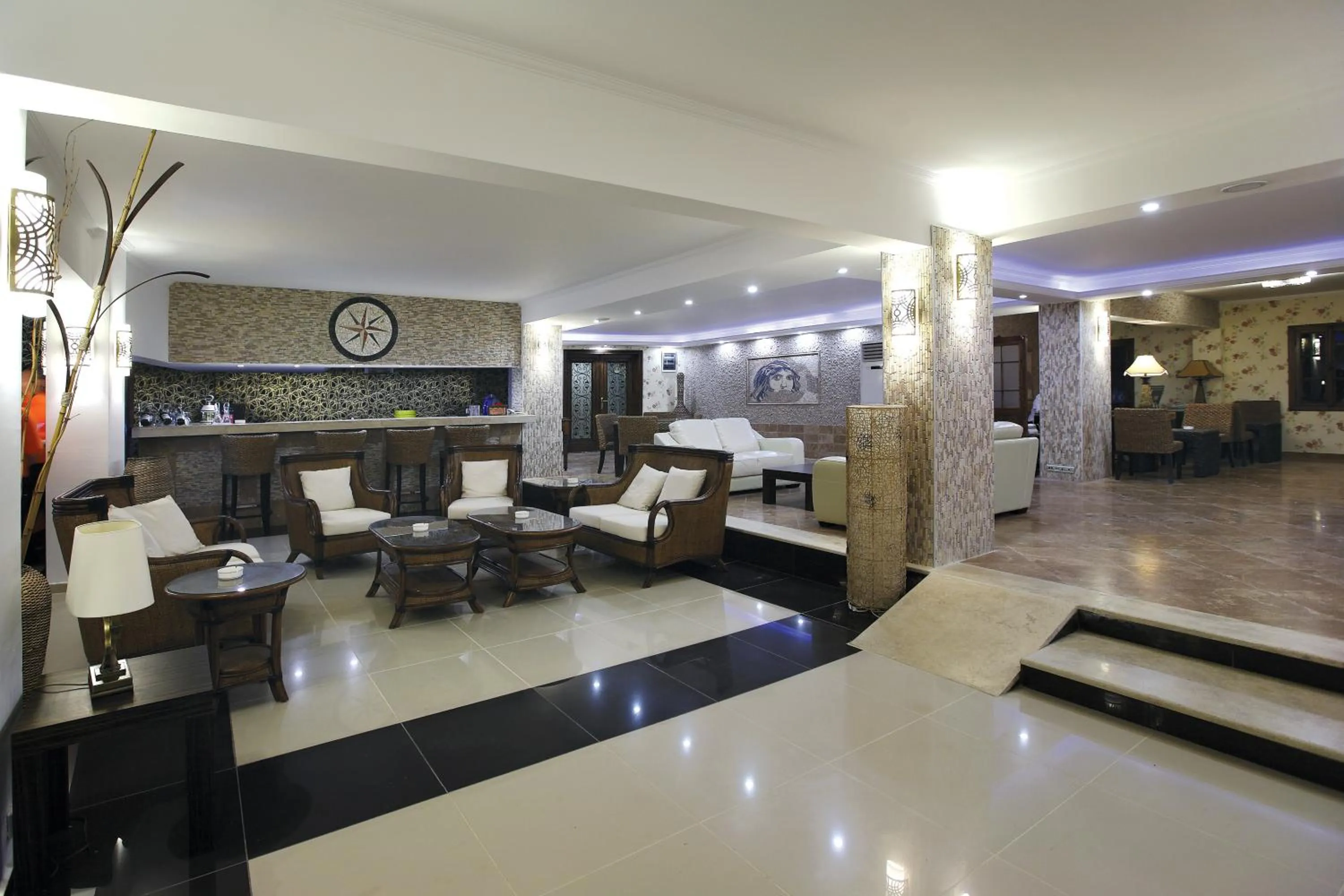 Lobby or reception in Costa Bitezhan Beach Hotel