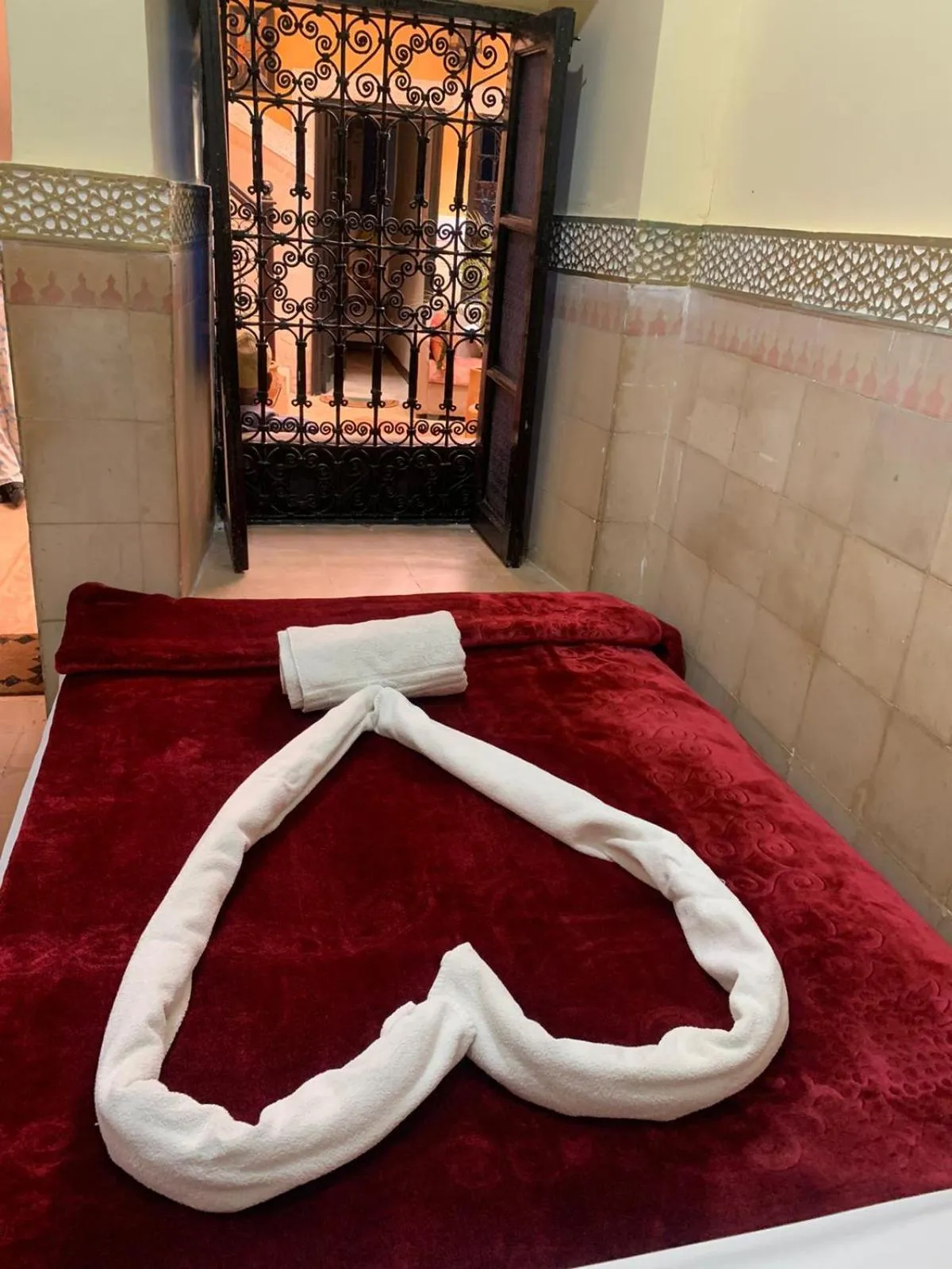 Bed in Riad Douja