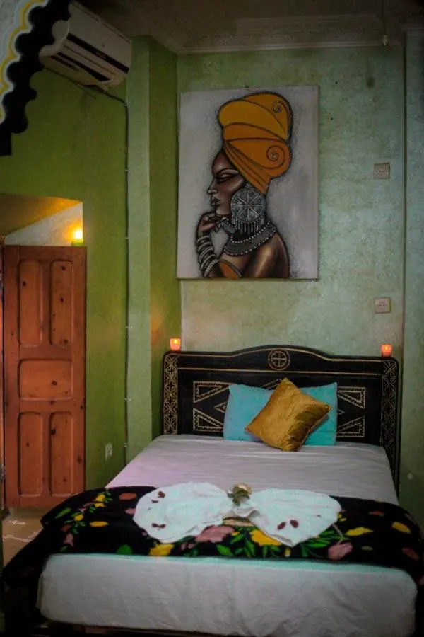Bed in Riad Douja