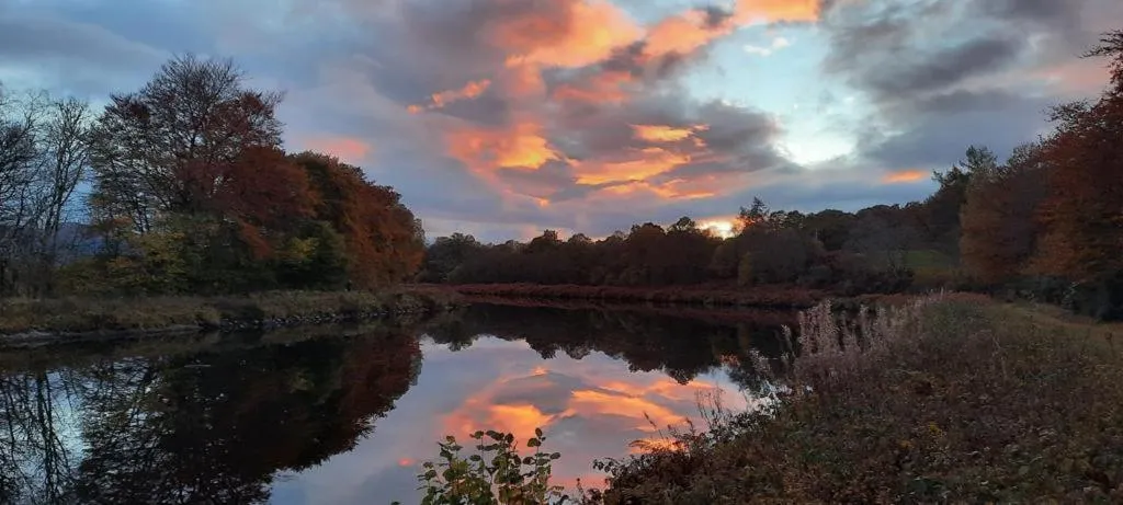 Sunset in Torbeag House